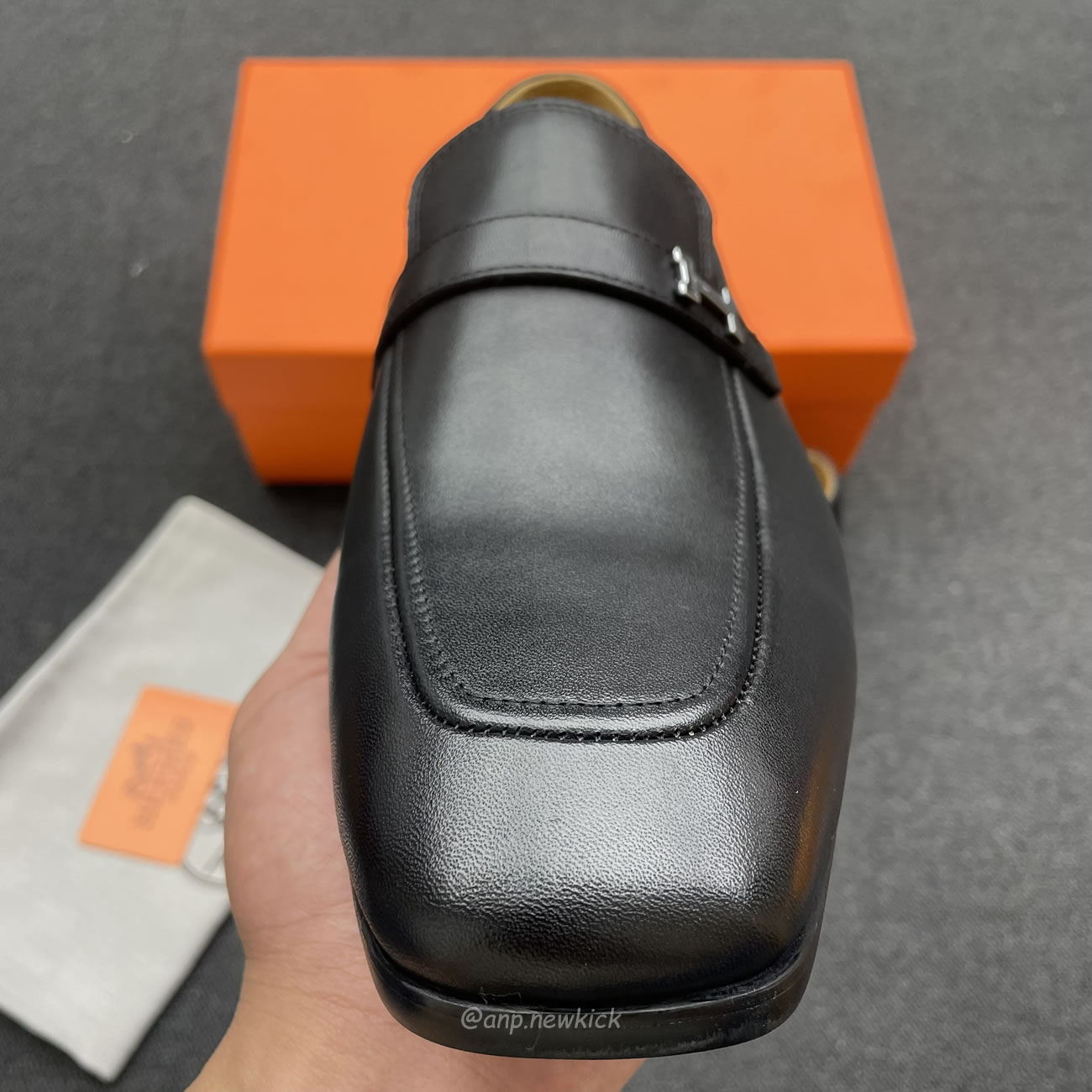 Hermes Goatskin Mens Giovanni Loafer Black (7) - www.newkick.org Hermes Goatskin Mens Giovanni Loafer Black (7) - www.newkick.org