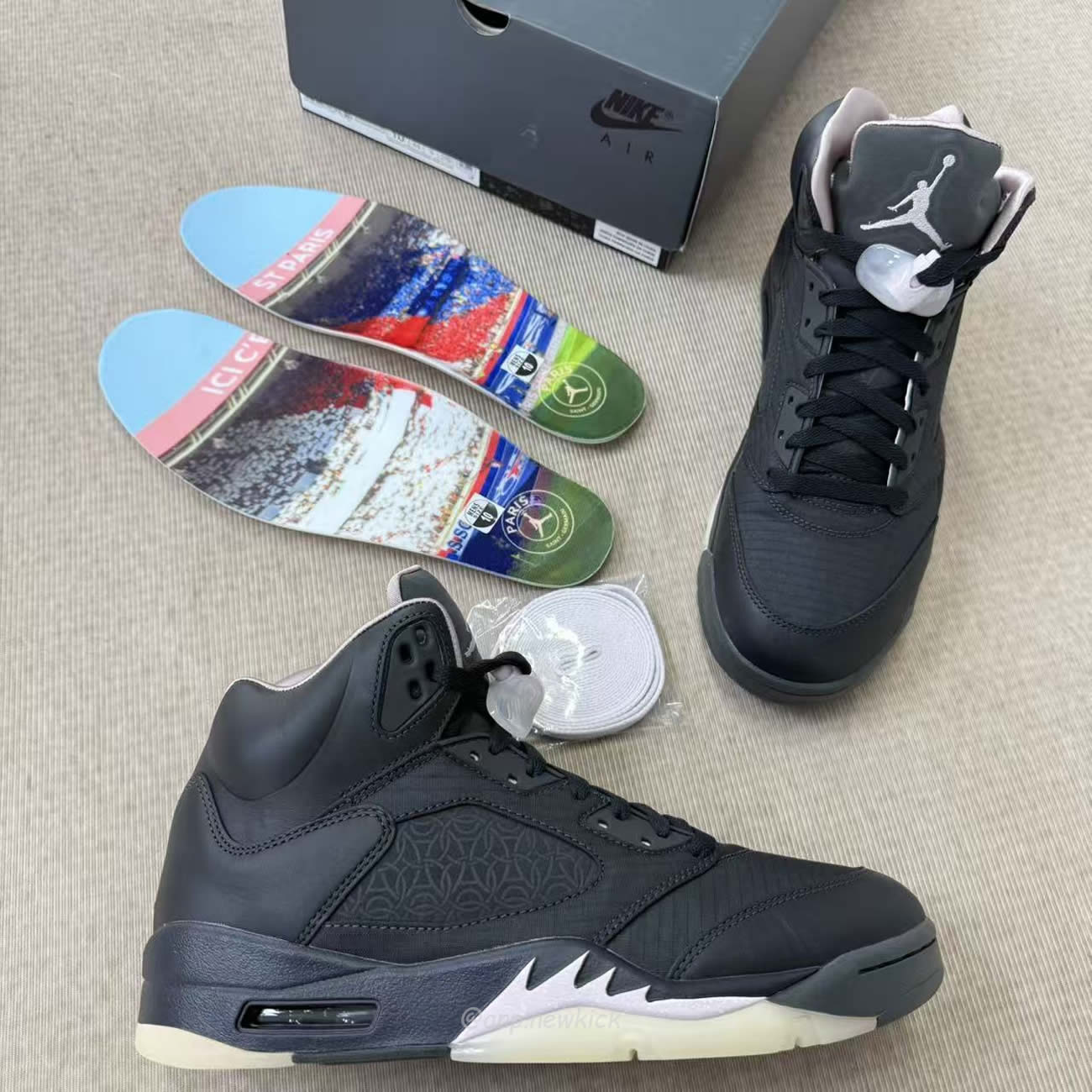 Air Jordan 5 Retro Psg Paris Saint Germain Off Noir Hq3004 001 (10) - www.newkick.org Air Jordan 5 Retro Psg Paris Saint Germain Off Noir Hq3004 001 (10) - www.newkick.org