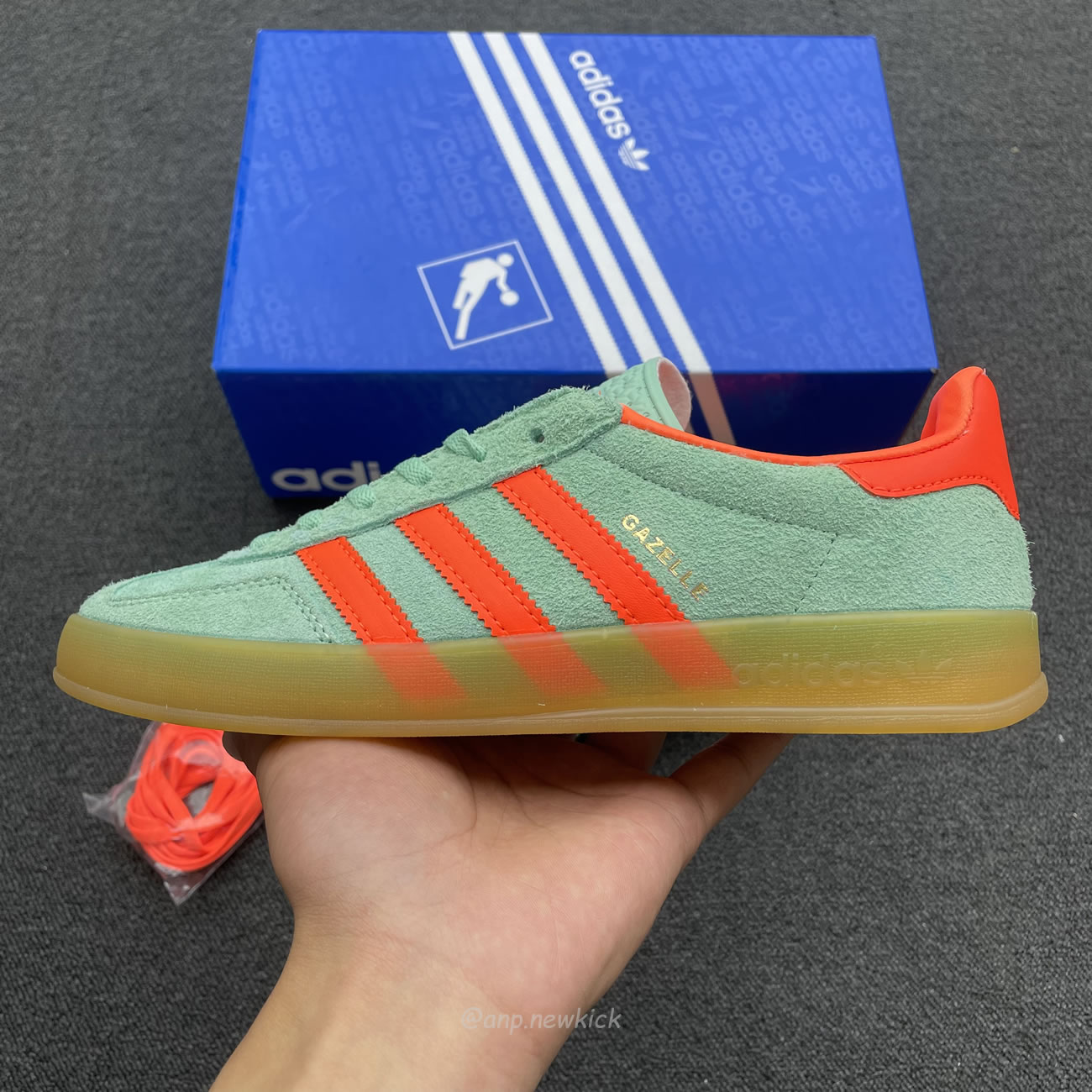 Adidas Gazelle Indoor Pulse Mint Womens Hq8714 (11) - www.newkick.vip Adidas Gazelle Indoor Pulse Mint Womens Hq8714 (11) - www.newkick.vip