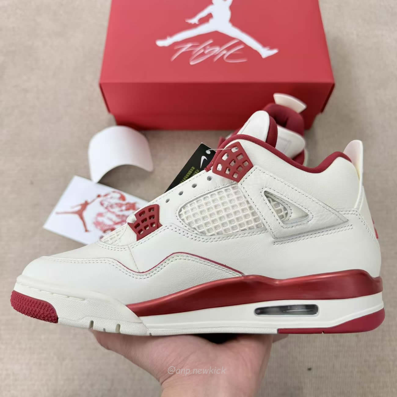 Air Jordan 4 Retro Pale Ivory Sierra Red Hv0823 108 (10) - www.newkick.org Air Jordan 4 Retro Pale Ivory Sierra Red Hv0823 108 (10) - www.newkick.org