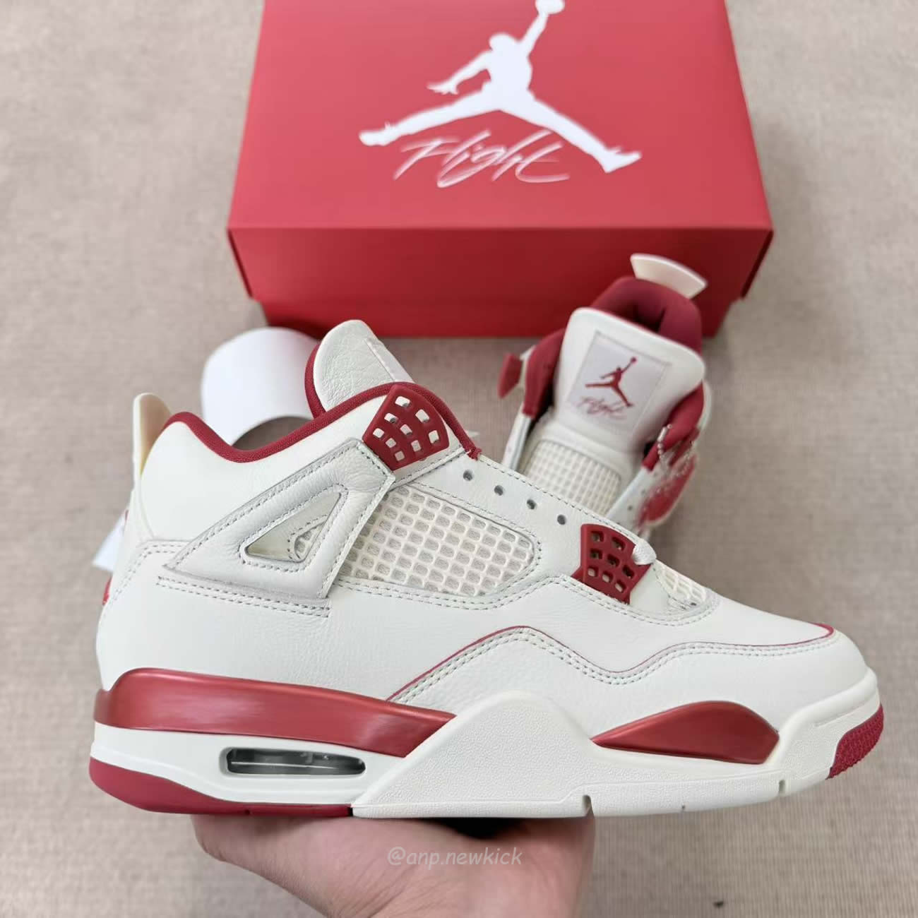 Air Jordan 4 Retro Pale Ivory Sierra Red Hv0823 108 (12) - www.newkick.org Air Jordan 4 Retro Pale Ivory Sierra Red Hv0823 108 (12) - www.newkick.org