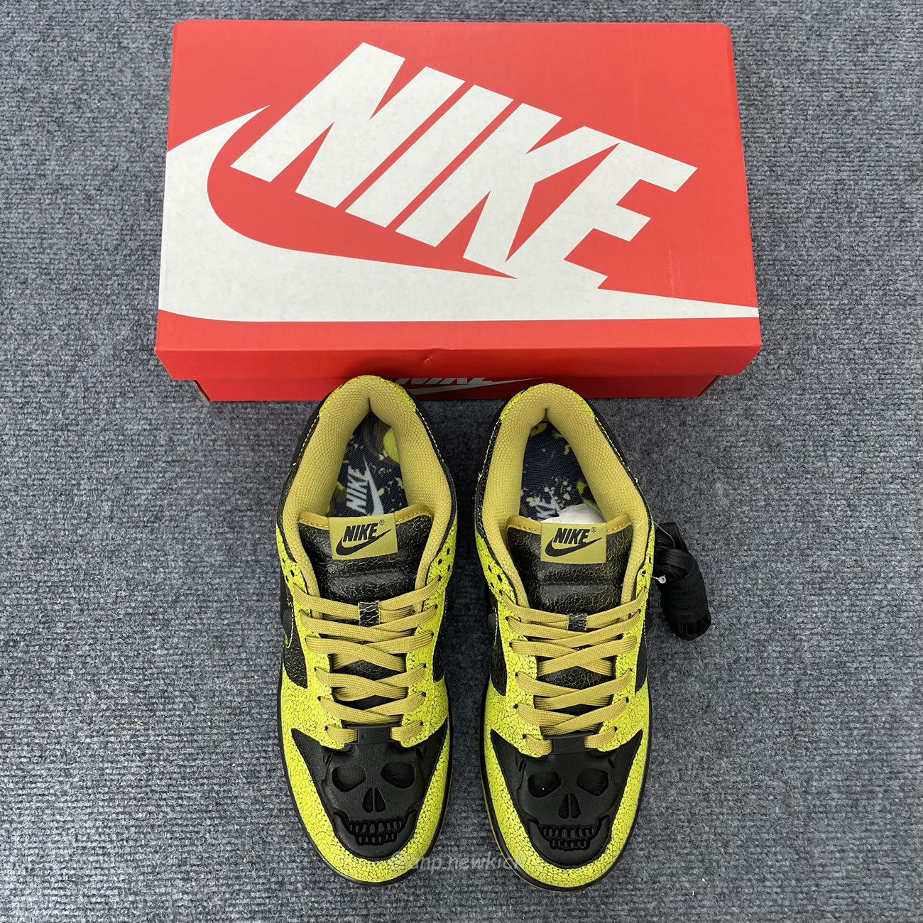 Nike Dunk Low Qs Halloween Skull Hv6103 300 (5) - www.newkick.vip