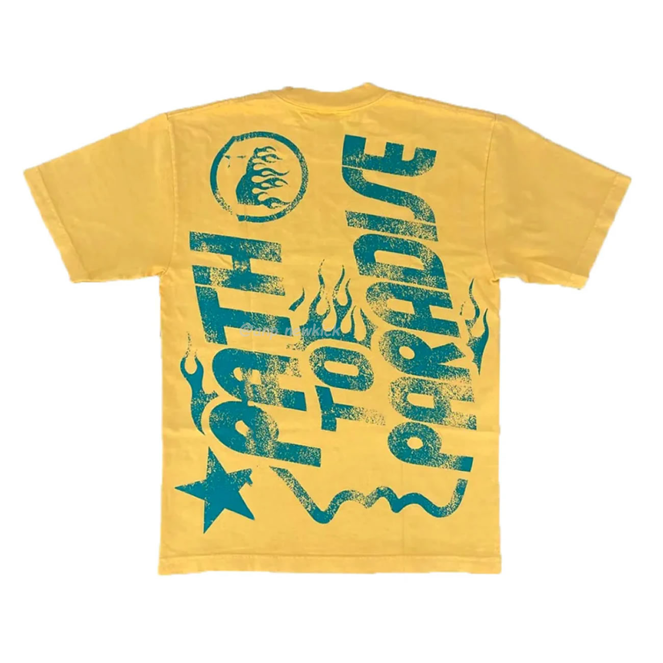 Hellstar Jesus Emblem Yellow T Shirt (3) - www.newkick.org Hellstar Jesus Emblem Yellow T Shirt (3) - www.newkick.org