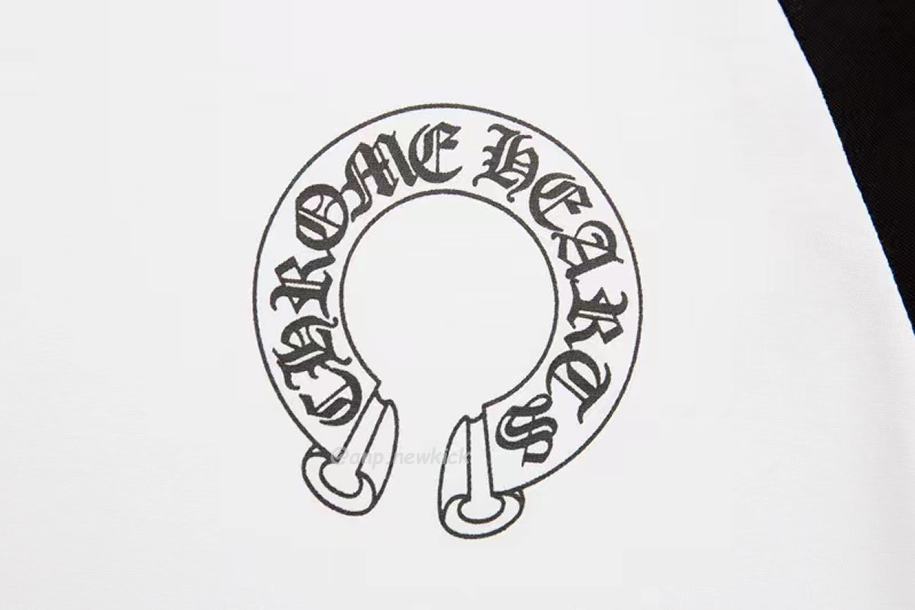 Chrome Hearts Horseshoe Baseball White Black T Shirt (2) - www.newkick.org Chrome Hearts Horseshoe Baseball White Black T Shirt (2) - www.newkick.org