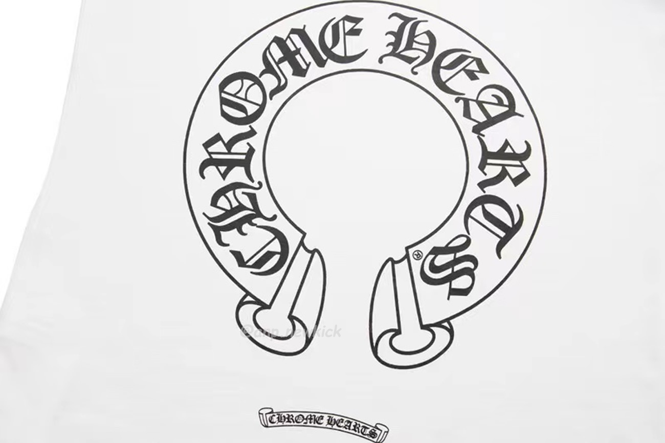 Chrome Hearts Horseshoe Baseball White Black T Shirt (4) - www.newkick.org Chrome Hearts Horseshoe Baseball White Black T Shirt (4) - www.newkick.org