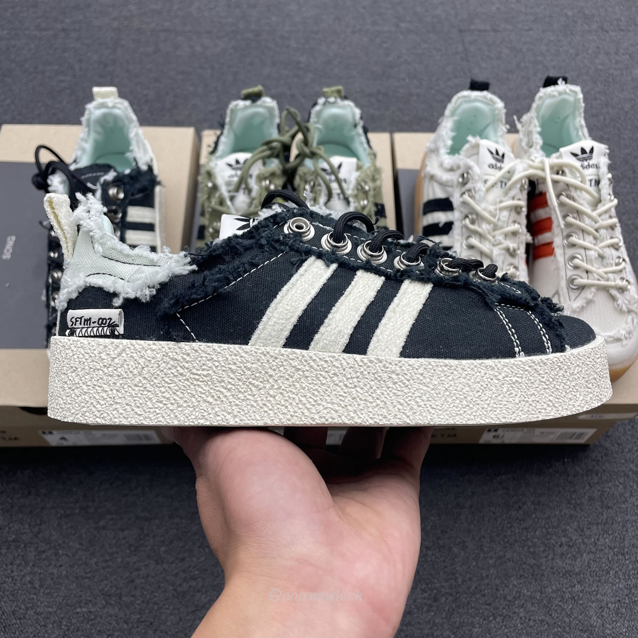 Adidas Campus 80s Song For The Mute Olive Bliss Black Id4792 Id4791 Id4818 (11) - www.newkick.org