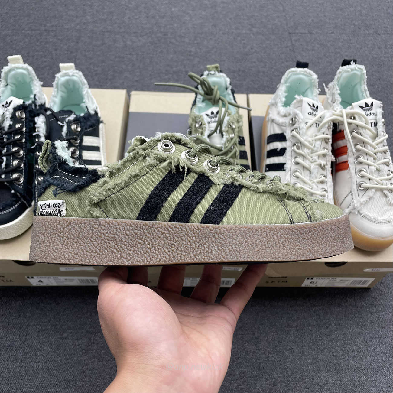 Adidas Campus 80s Song For The Mute Olive Bliss Black Id4792 Id4791 Id4818 (3) - www.newkick.org