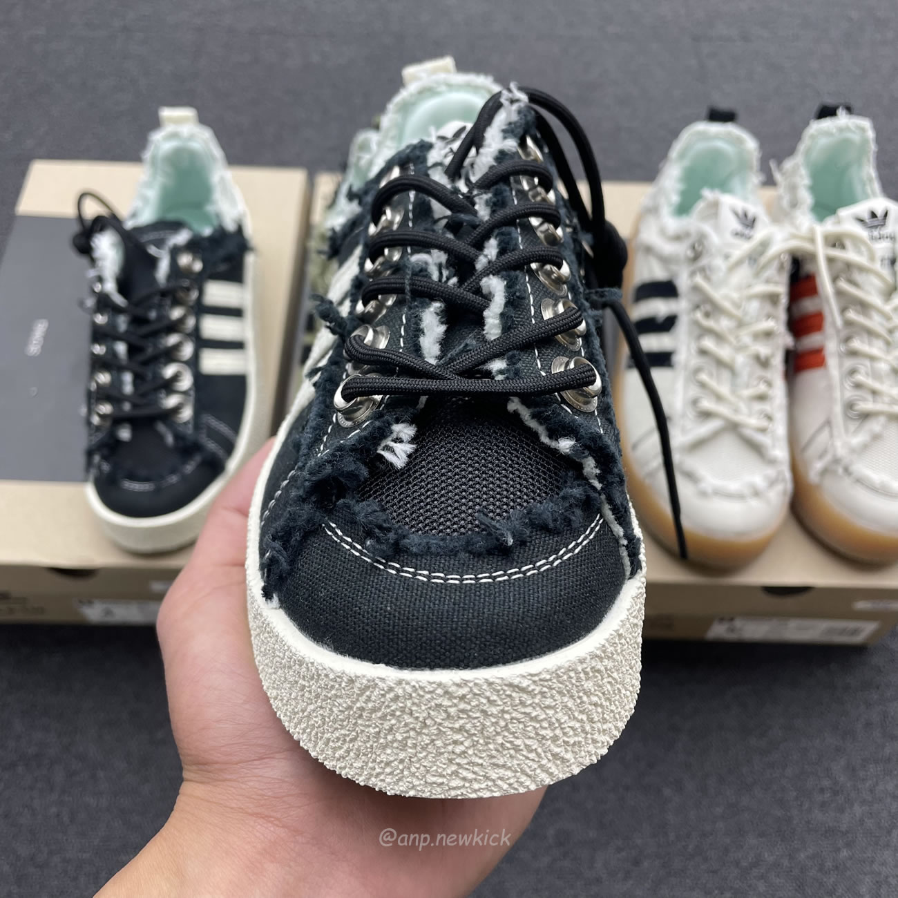 Adidas Campus 80s Song For The Mute Olive Bliss Black Id4792 Id4791 Id4818 (4) - www.newkick.org