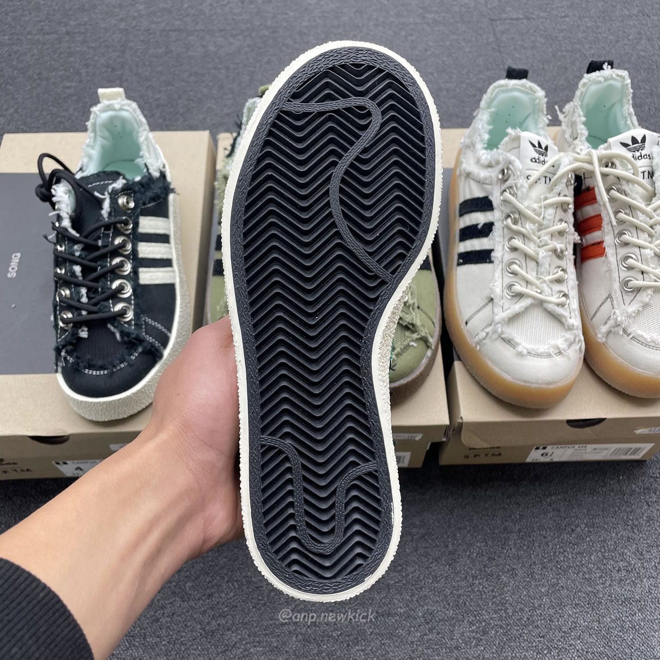 Adidas Campus 80s Song For The Mute Olive Bliss Black Id4792 Id4791 Id4818 (5) - www.newkick.org