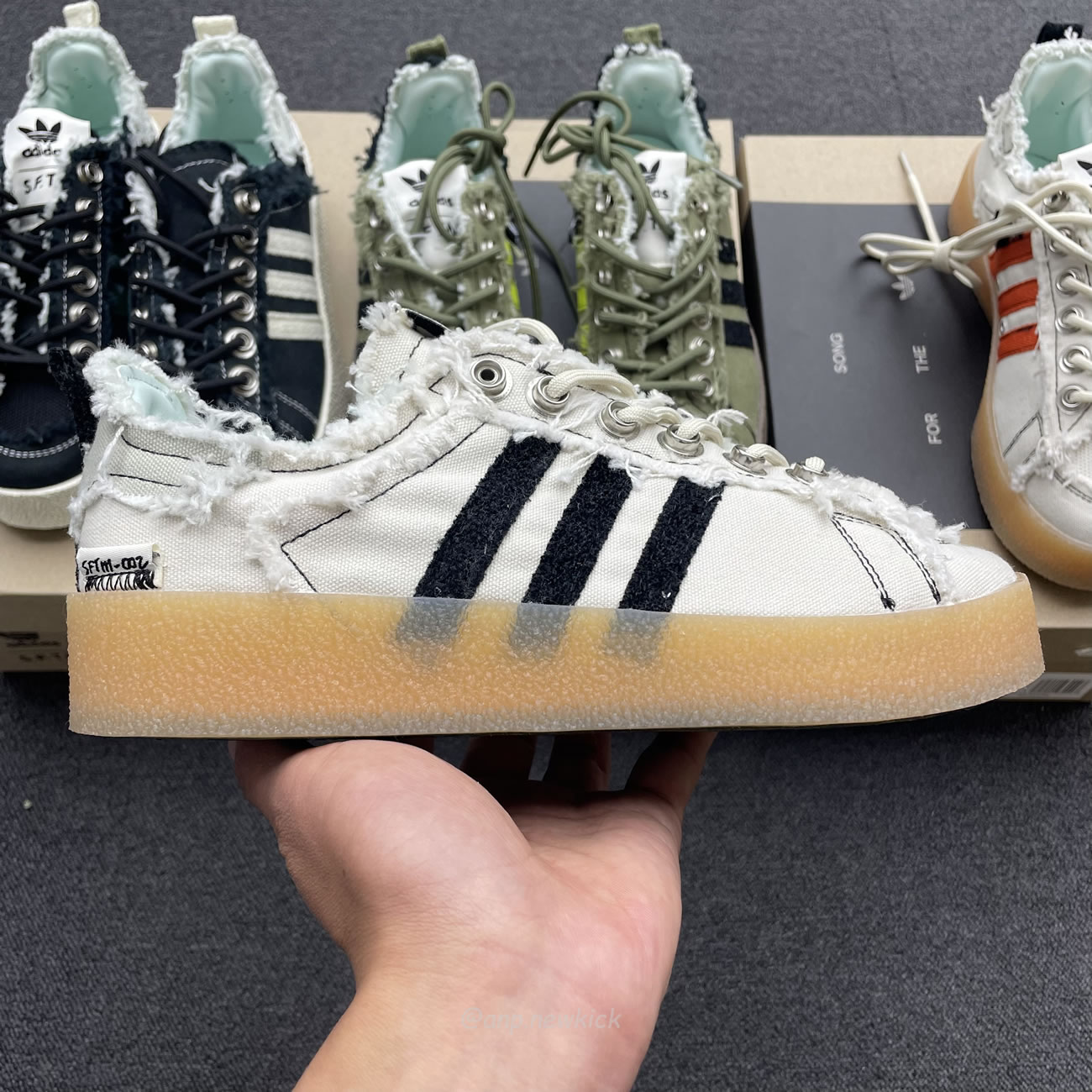Adidas Campus 80s Song For The Mute Olive Bliss Black Id4792 Id4791 Id4818 (7) - www.newkick.org
