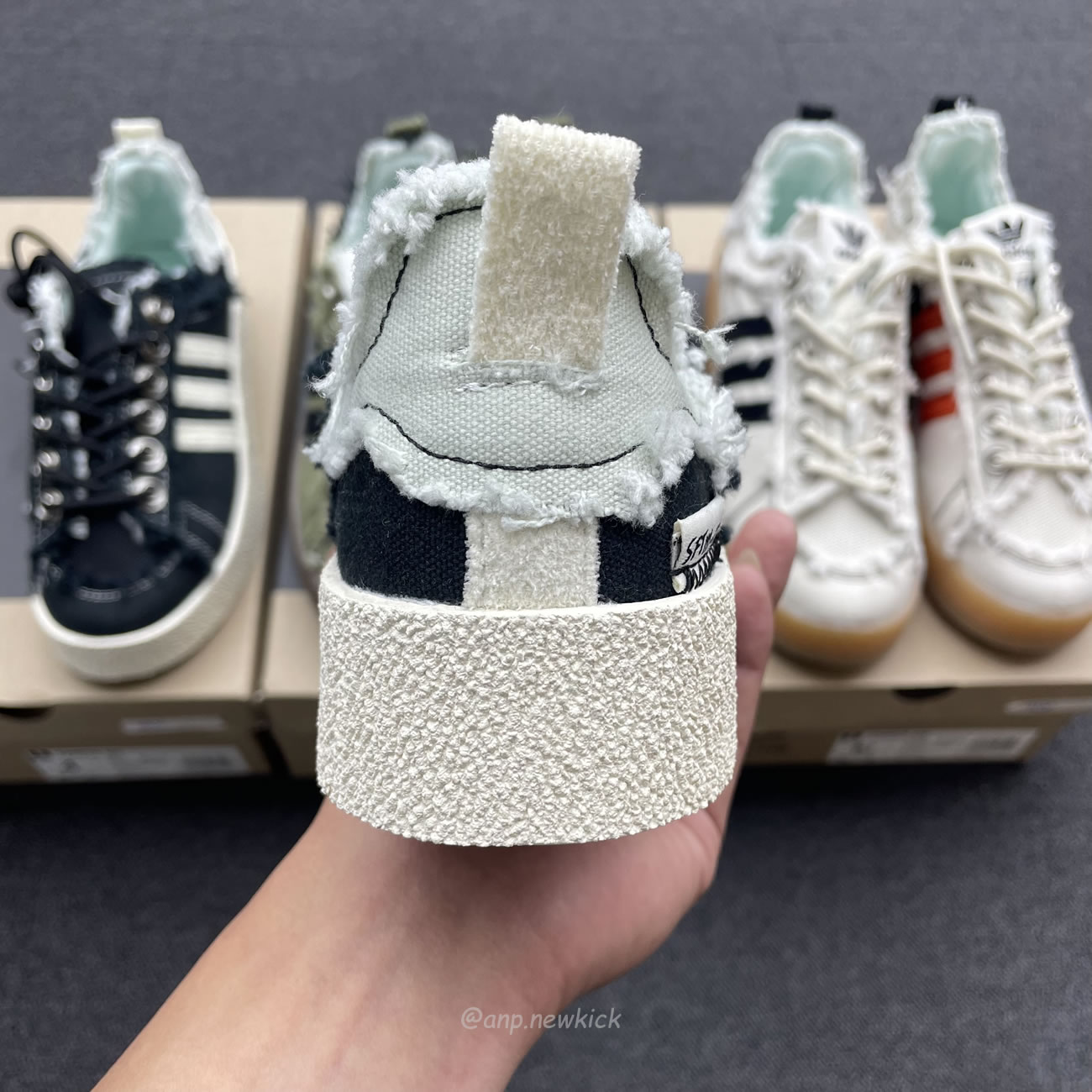Adidas Campus 80s Song For The Mute Olive Bliss Black Id4792 Id4791 Id4818 (9) - www.newkick.org