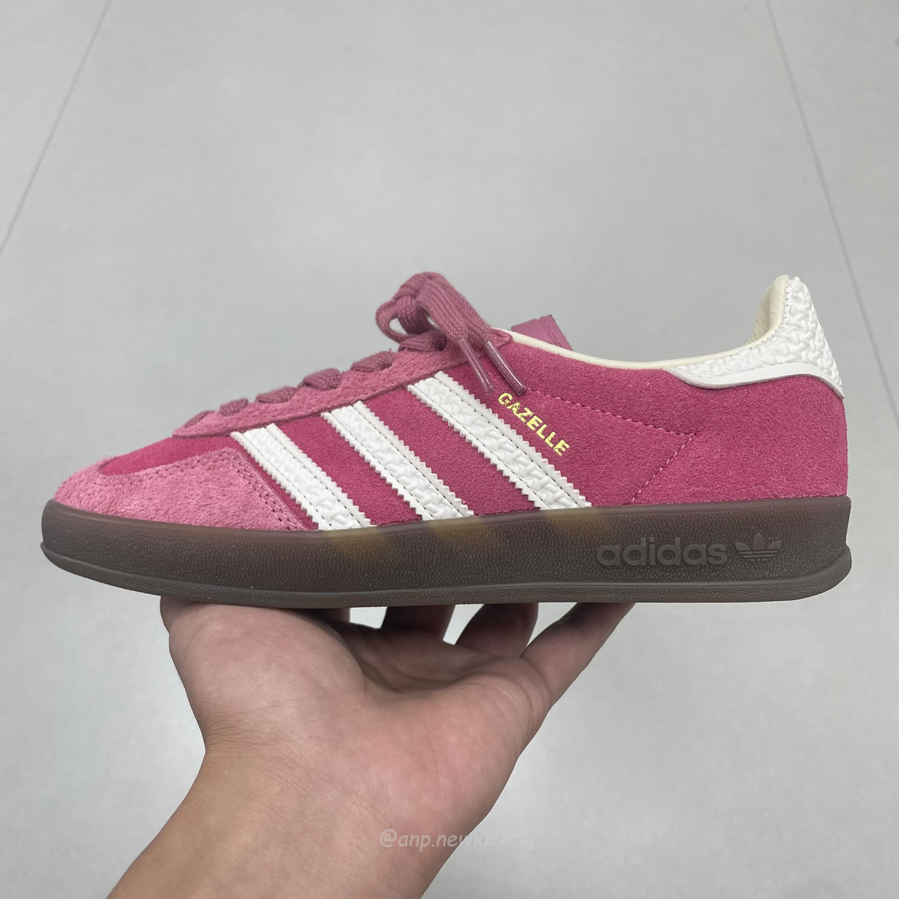 Adidas Gazelle Indoor Pink Cloud White If1809 (7) - www.newkick.vip Adidas Gazelle Indoor Pink Cloud White If1809 (7) - www.newkick.vip