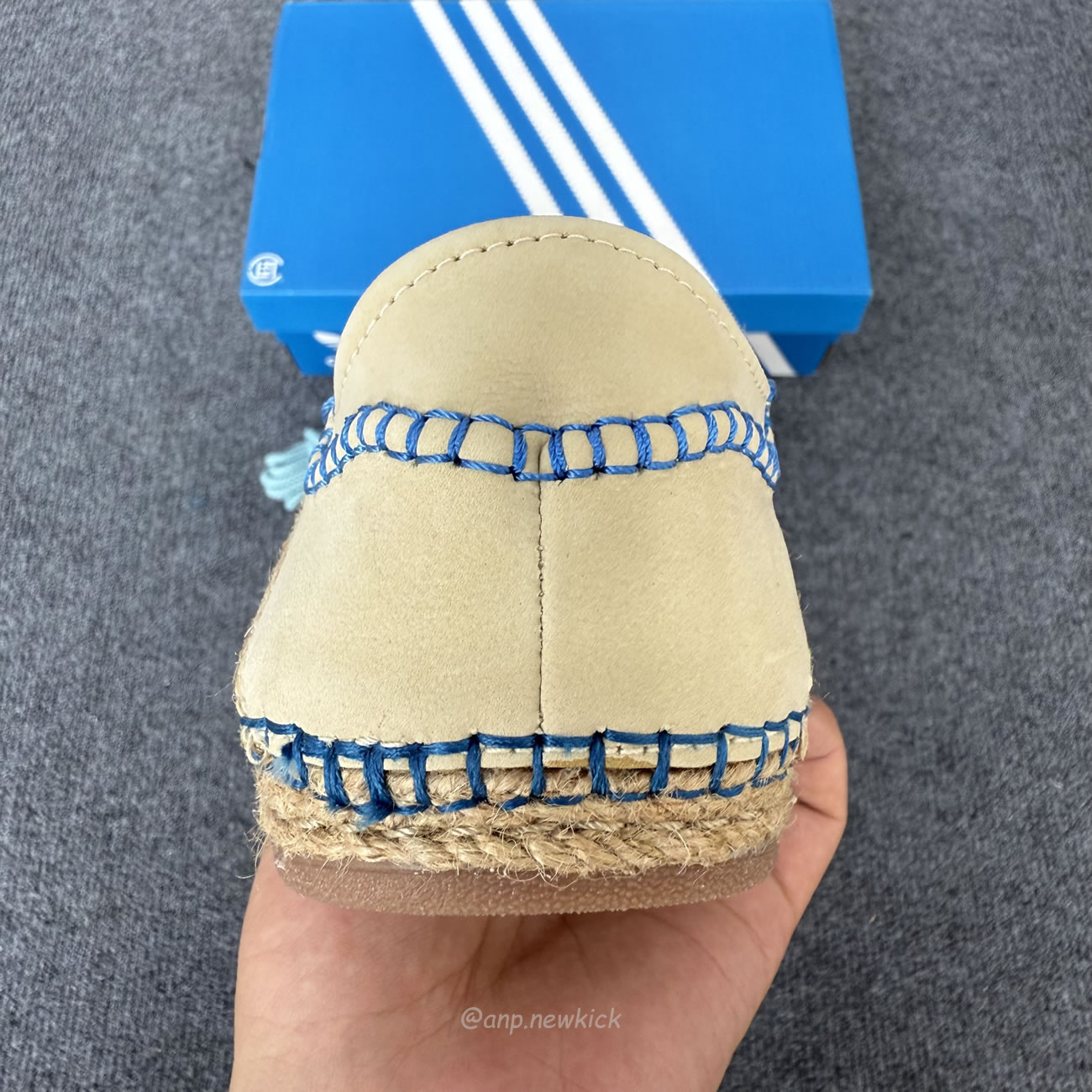 Adidas Gazelle Clot Linen Khaki Ih3641 (7) - www.newkick.vip Adidas Gazelle Clot Linen Khaki Ih3641 (7) - www.newkick.vip