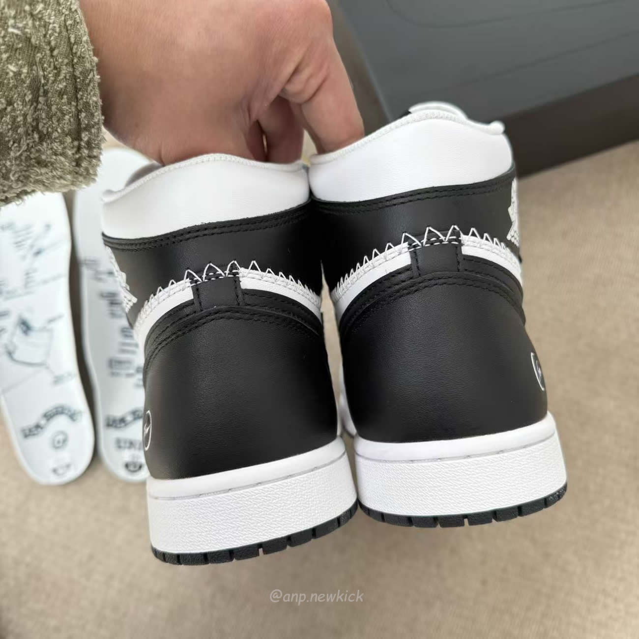 Air Jordan 1 Retro High Og Sp Fragment X Union La White Black Ii7282 100 (11) - www.newkick.org