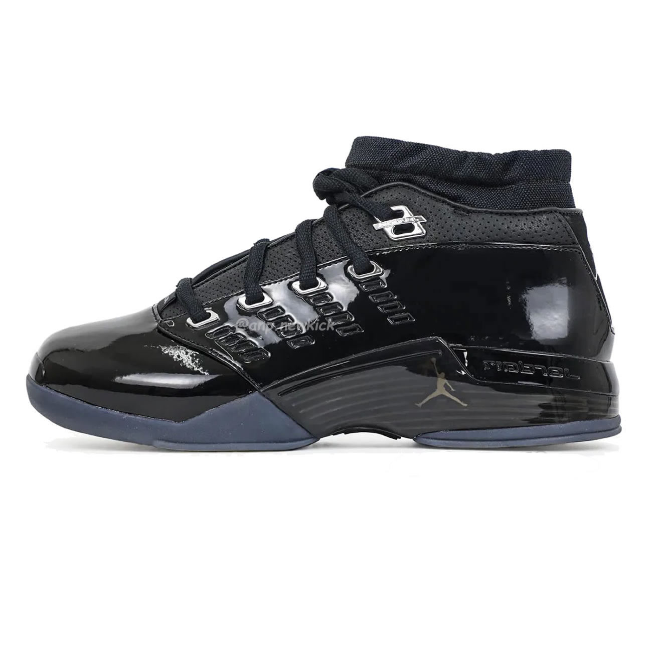 Air Jordan 17 Retro Low Sp Black Patent Iv7640 001 (1) - www.newkick.org