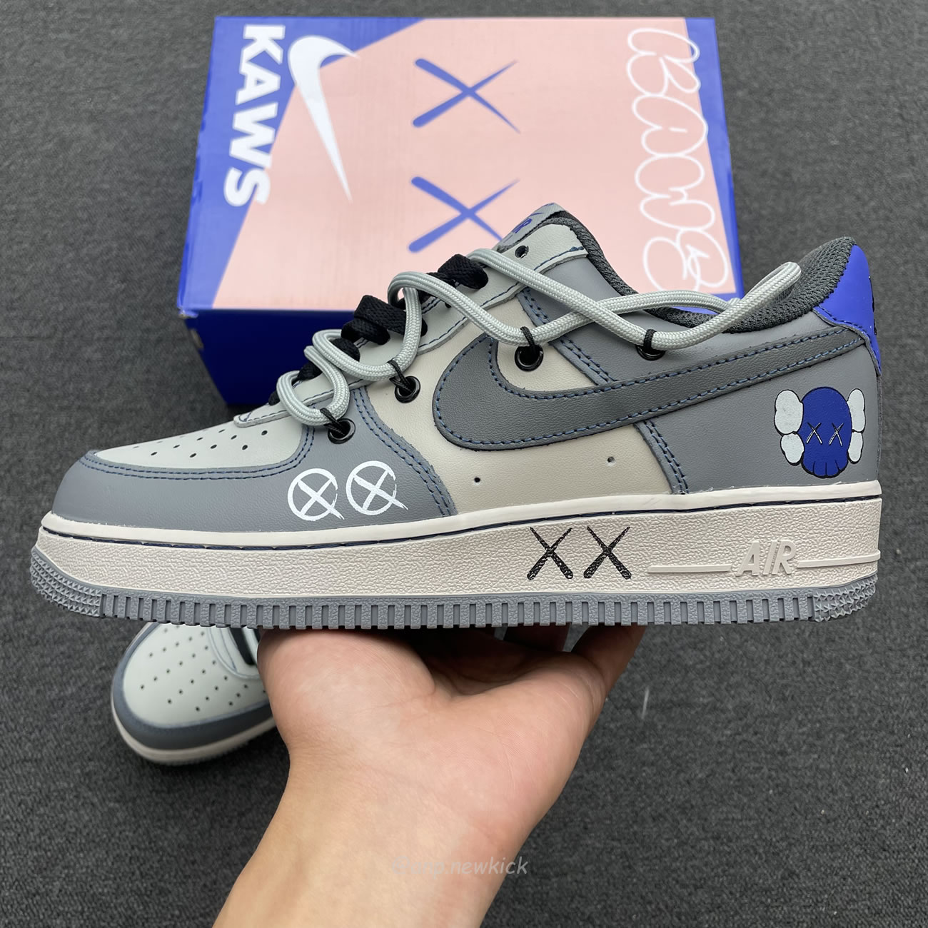 Nike Kaws X Air Force 1 Low Grey Royal Ks6869 333 (5) - www.newkick.org Nike Kaws X Air Force 1 Low Grey Royal Ks6869 333 (5) - www.newkick.org