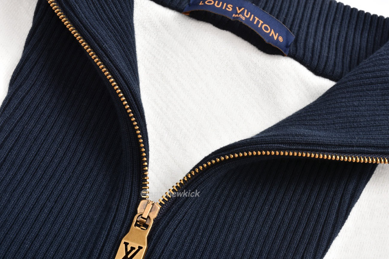 Louis Vuitton Knitted Cotton Sailor Blouson White Navy (7) - www.newkick.org Louis Vuitton Knitted Cotton Sailor Blouson White Navy (7) - www.newkick.org