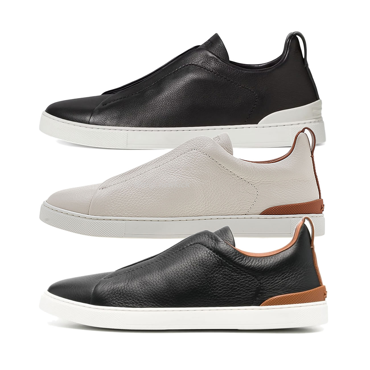 Zegna Deerskin Triple Stitch Off White Brown Black Lhota 25207z Ner (1) - www.newkick.org Zegna Deerskin Triple Stitch Off White Brown Black Lhota 25207z Ner (1) - www.newkick.org