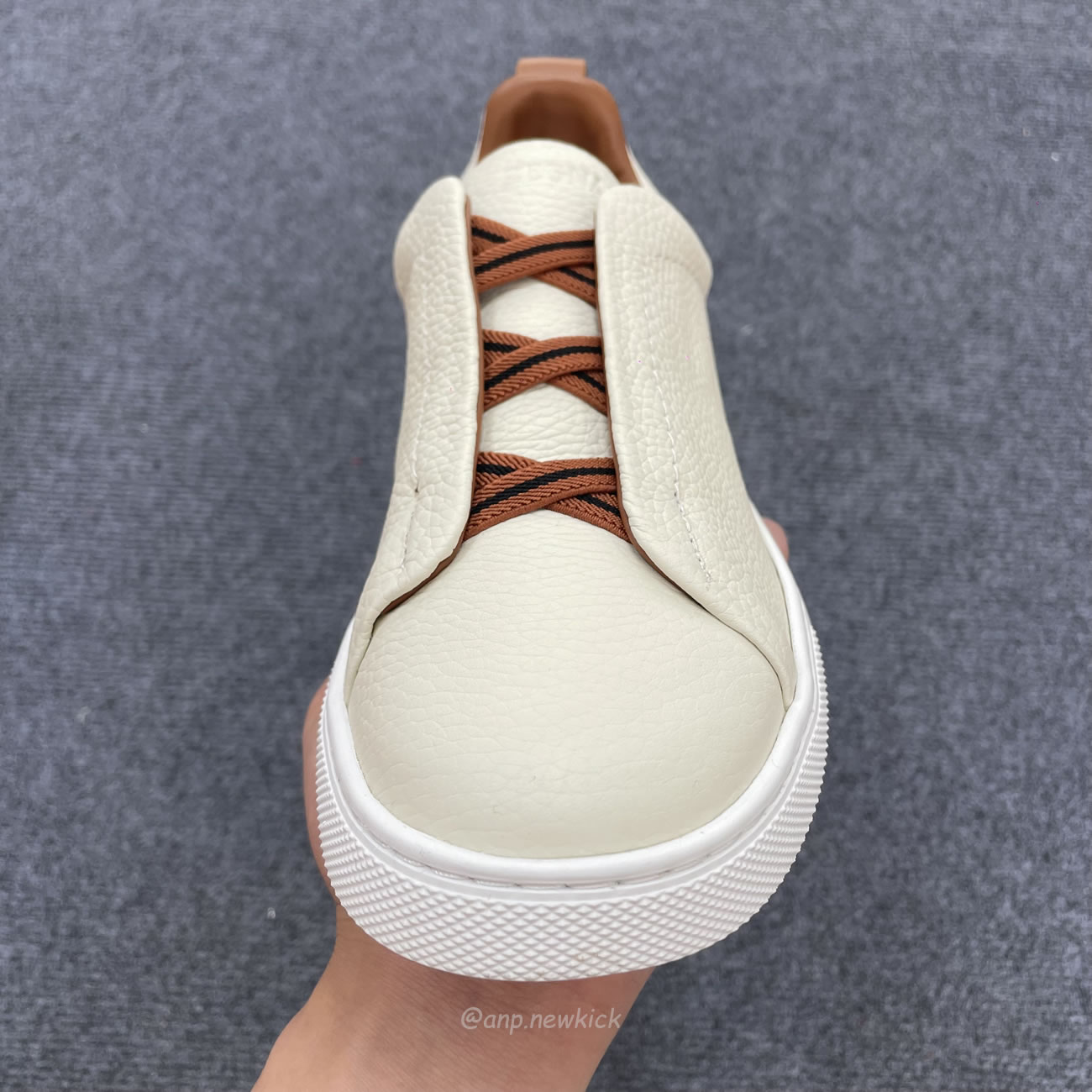 Zegna Deerskin Triple Stitch Off White Brown Black Lhota 25207z Ner (3) - www.newkick.org Zegna Deerskin Triple Stitch Off White Brown Black Lhota 25207z Ner (3) - www.newkick.org