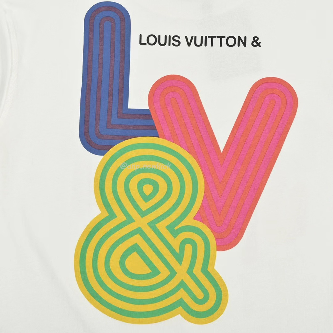 Louis Vuitton Colorful Letter Printed Short Sleeves T Shirt (2) - www.newkick.org Louis Vuitton Colorful Letter Printed Short Sleeves T Shirt (2) - www.newkick.org