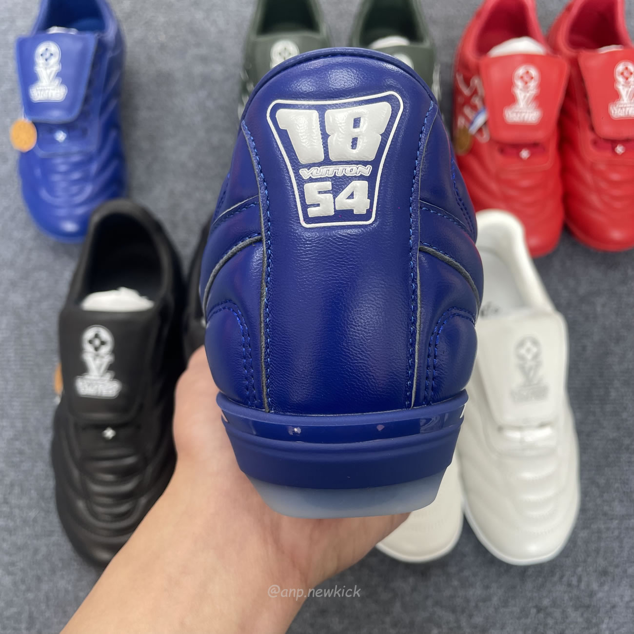 Louis Vuitton Green Red Black Blue White Grey Louis Vuitton Lv Footprint Soccer (23) - www.newkick.org