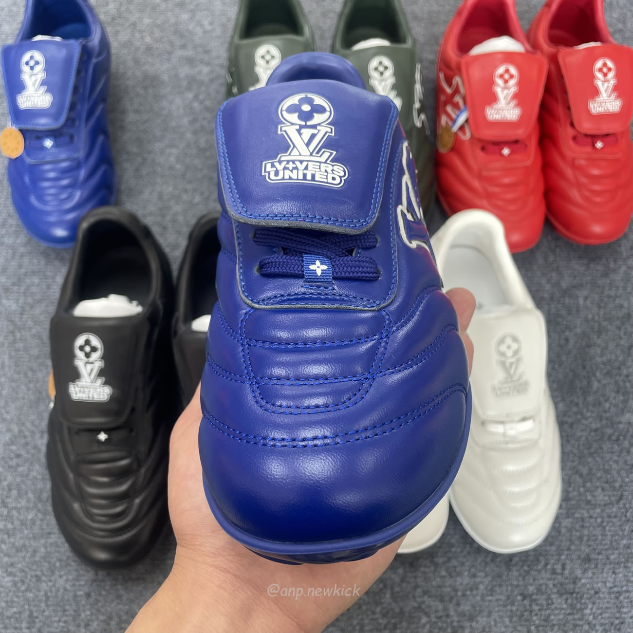 Louis Vuitton Green Red Black Blue White Grey Louis Vuitton Lv Footprint Soccer (24) - www.newkick.org