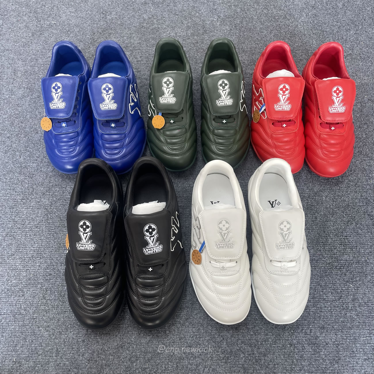 Louis Vuitton Green Red Black Blue White Grey Louis Vuitton Lv Footprint Soccer (4) - www.newkick.org