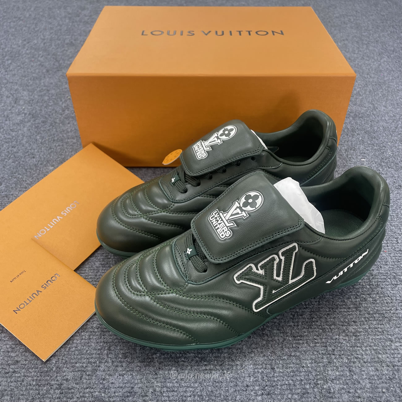 Louis Vuitton Green Red Black Blue White Grey Louis Vuitton Lv Footprint Soccer (5) - www.newkick.org