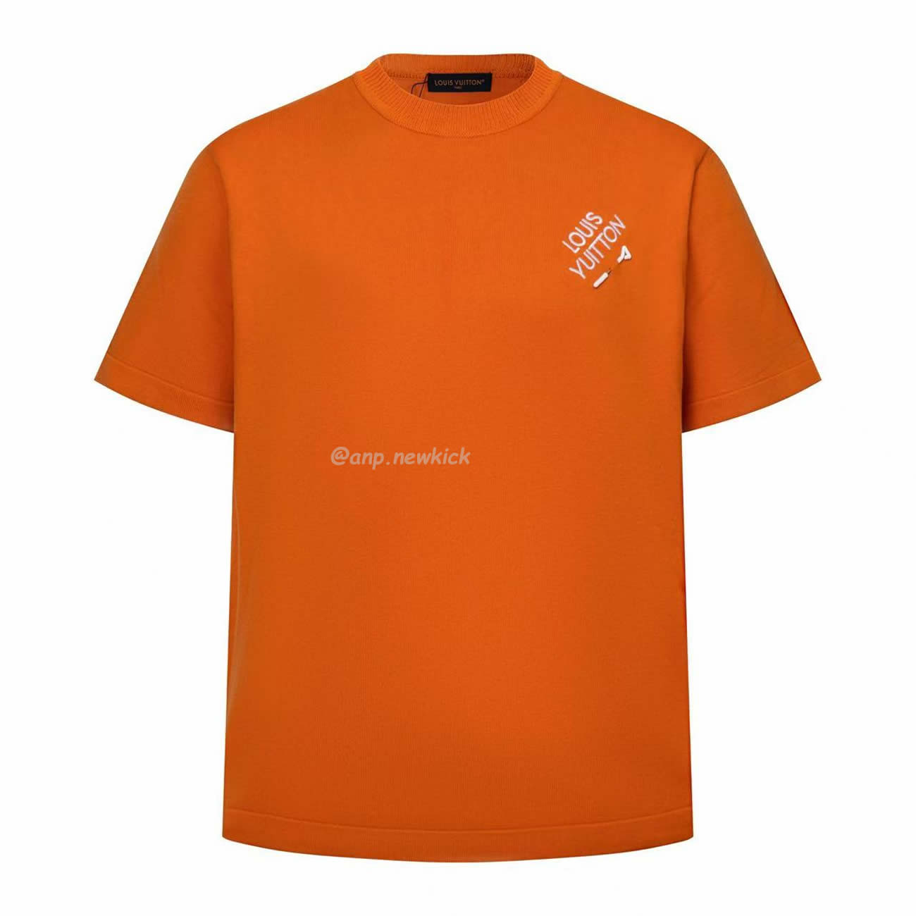 Louis Vuitton Pin Knit Short Sleeve Embroidered Logo Orange T Shirt (1) - www.newkick.org Louis Vuitton Pin Knit Short Sleeve Embroidered Logo Orange T Shirt (1) - www.newkick.org