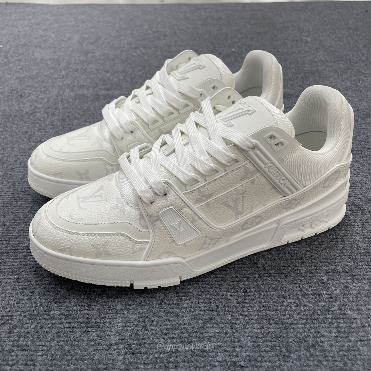 Louis Vuitton White Monochrome Louis Vuitton Lv Trainer White Black (12) - www.newkick.org Louis Vuitton White Monochrome Louis Vuitton Lv Trainer White Black (12) - www.newkick.org