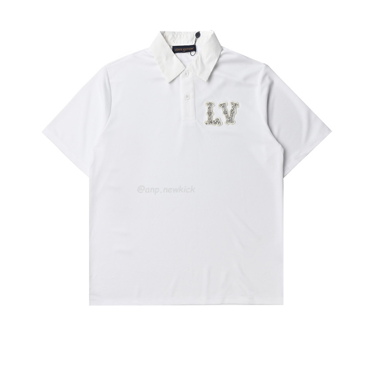 Louis Vuitton 24ss Water Diamond Letter Polo Short Sleeves T Shirt (1) - www.newkick.org Louis Vuitton 24ss Water Diamond Letter Polo Short Sleeves T Shirt (1) - www.newkick.org