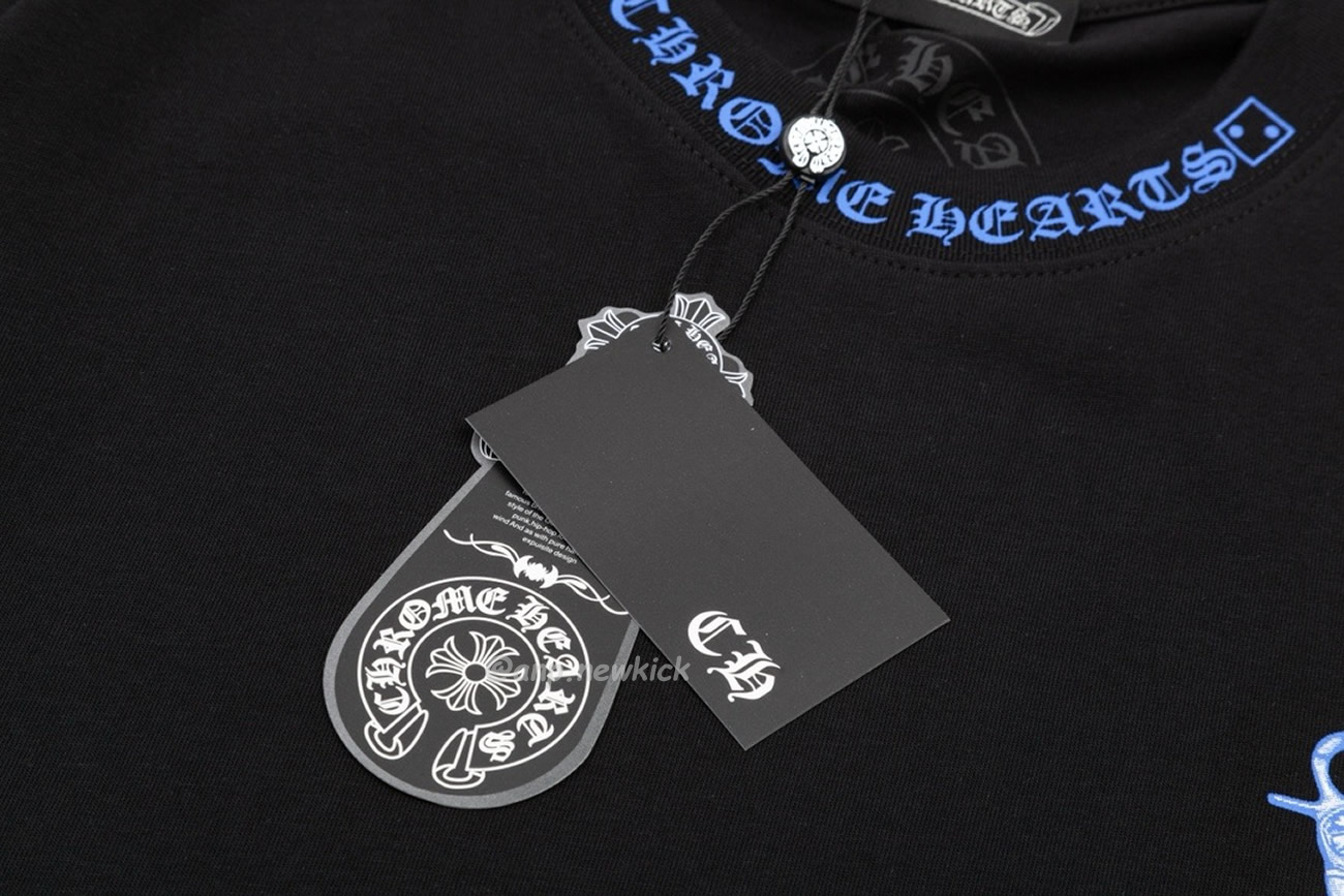 Chrome Hearts White Black Light Blue Dice T Shirt (5) - www.newkick.org Chrome Hearts White Black Light Blue Dice T Shirt (5) - www.newkick.org
