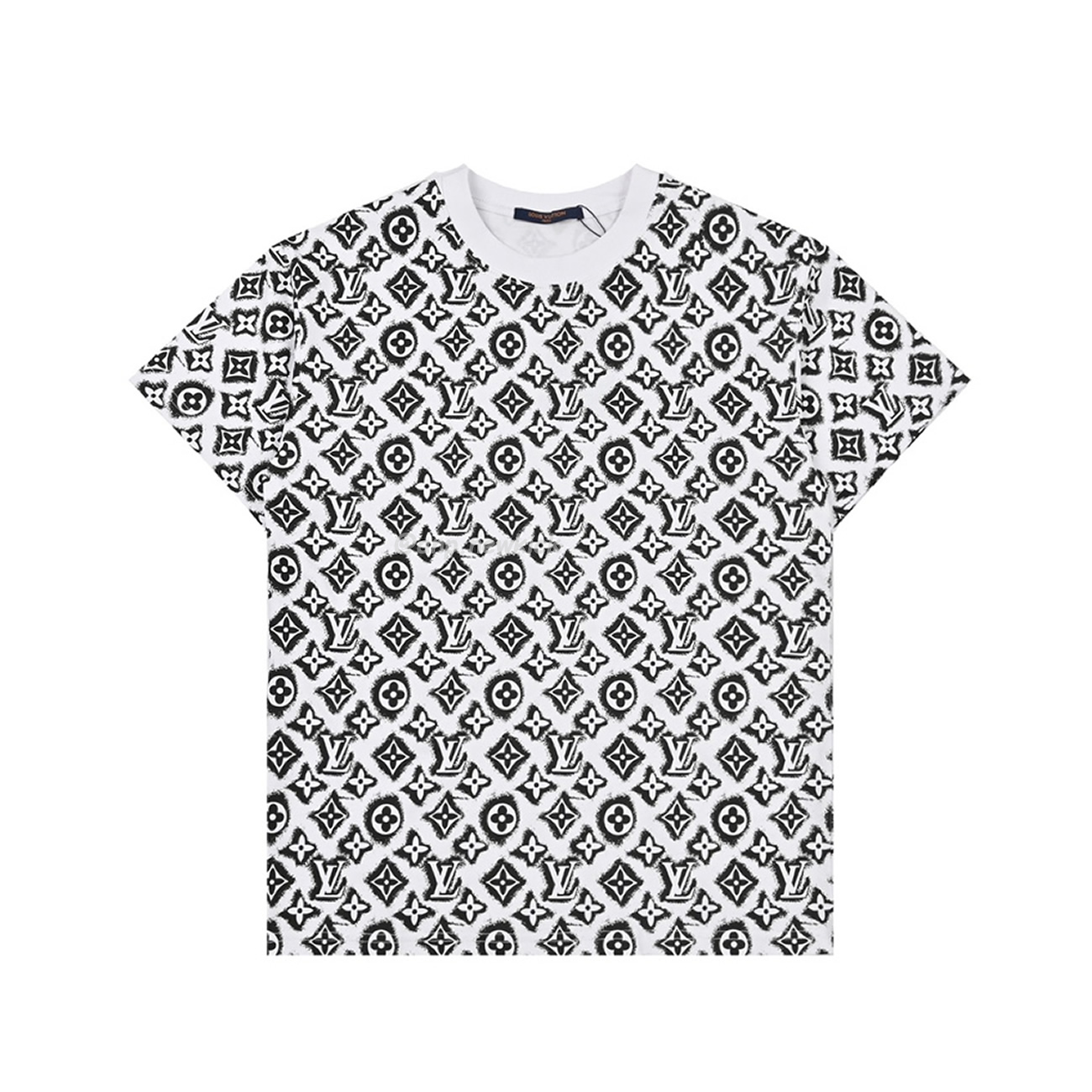 Louis Vuitton Full Print Presbyopia Logo Round Neck Short Sleeved T Shirt (1) - www.newkick.org Louis Vuitton Full Print Presbyopia Logo Round Neck Short Sleeved T Shirt (1) - www.newkick.org
