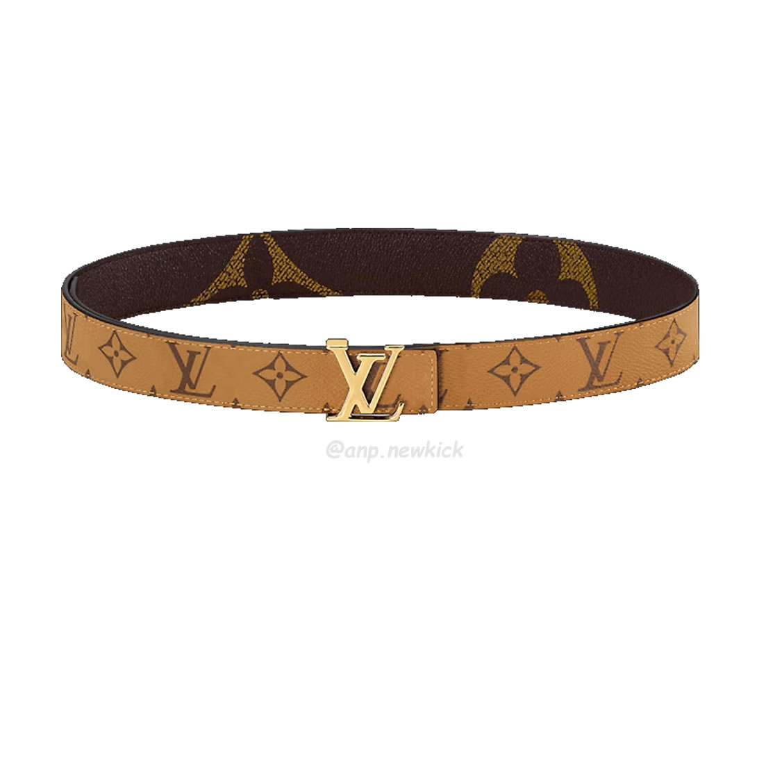 Louis Vuitton Reversible Belt Lv Iconic Monogram Giant Reverse 30 Mm Brown M0149u (5) - www.newkick.org