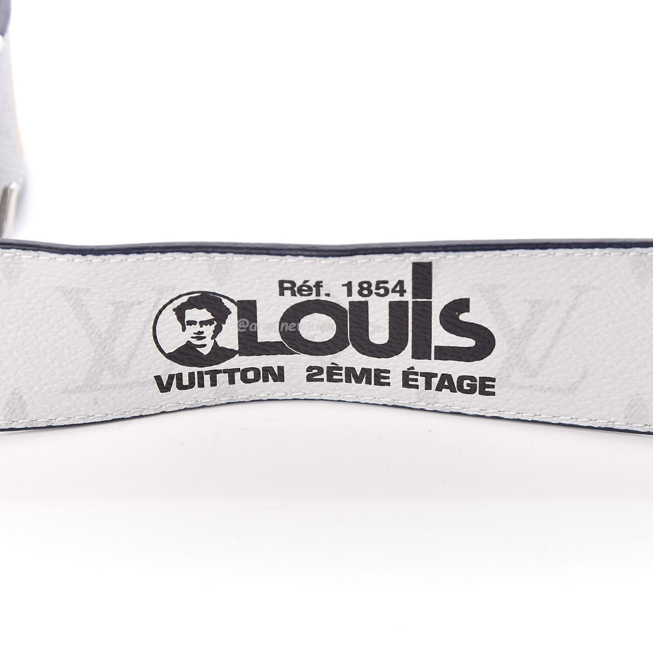 Louis Vuitton Lv Initiales Belt Monogram Logo Story 40mm White M0162s (5) - www.newkick.org