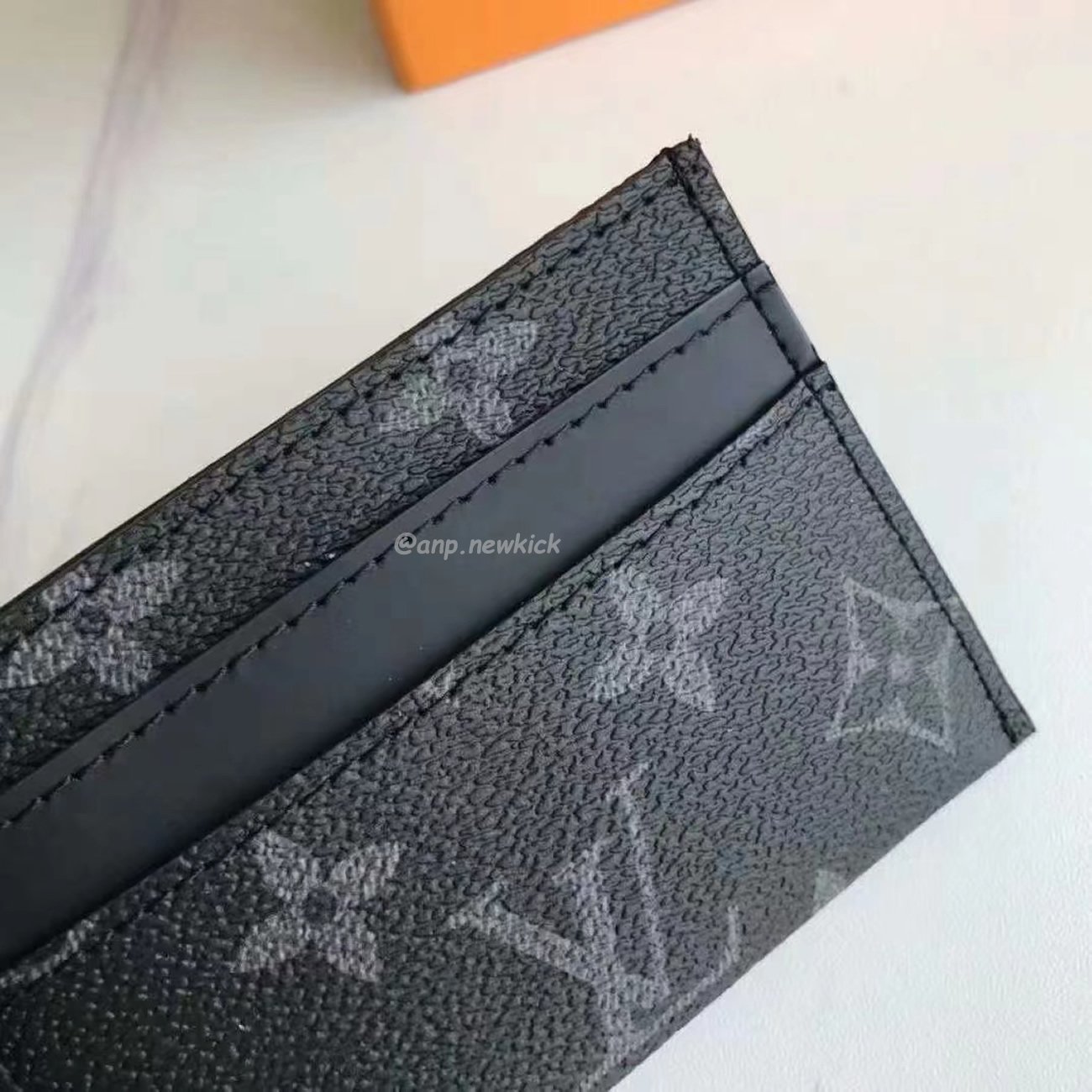 Louis Vuitton Card Holder Porte Cartes Double Monogram Eclipse Blackgrey M62170 (4) - www.newkick.org Louis Vuitton Card Holder Porte Cartes Double Monogram Eclipse Blackgrey M62170 (4) - www.newkick.org