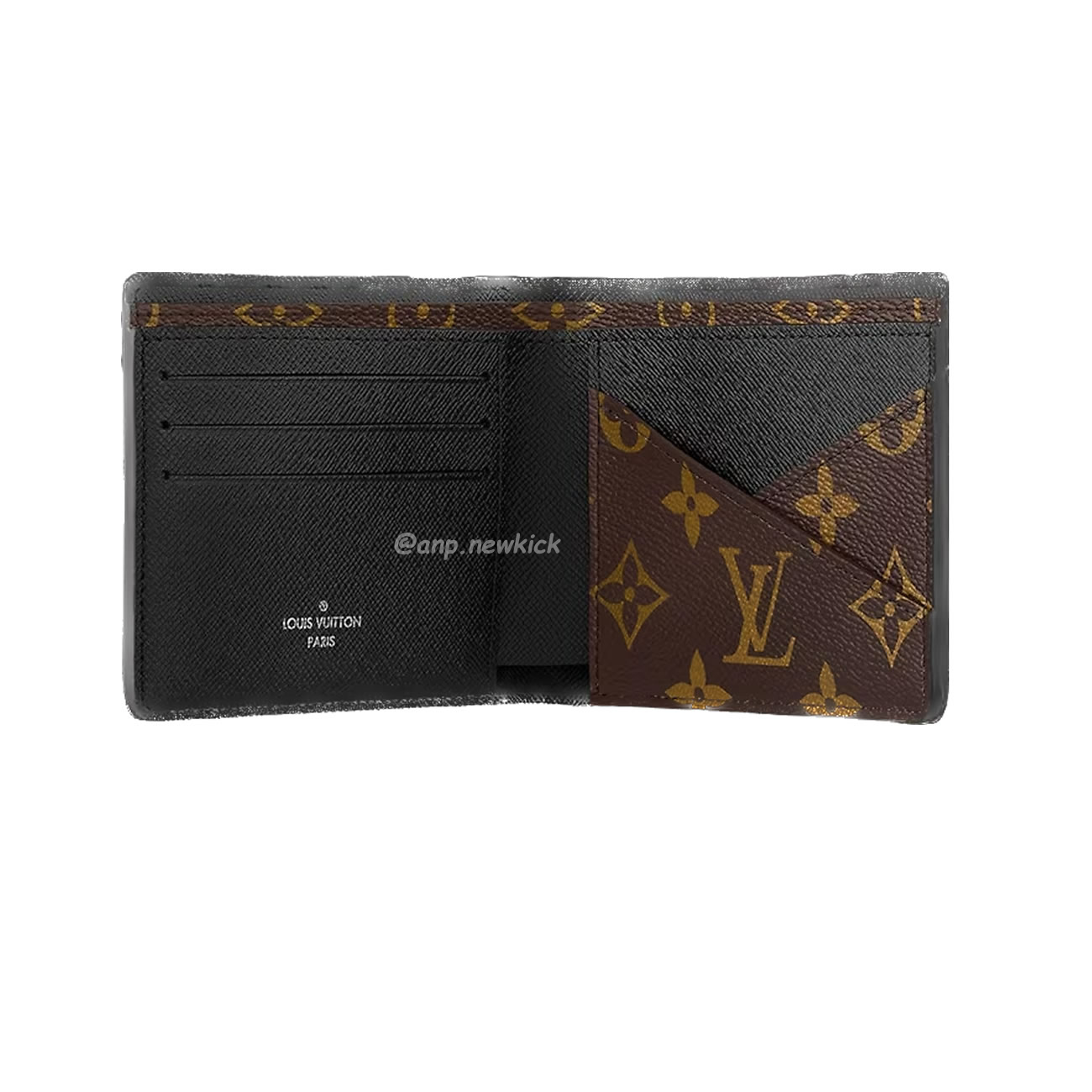 Louis Vuitton Wallet Monogram Multiple Brown Black M69408 (5) - www.newkick.org Louis Vuitton Wallet Monogram Multiple Brown Black M69408 (5) - www.newkick.org
