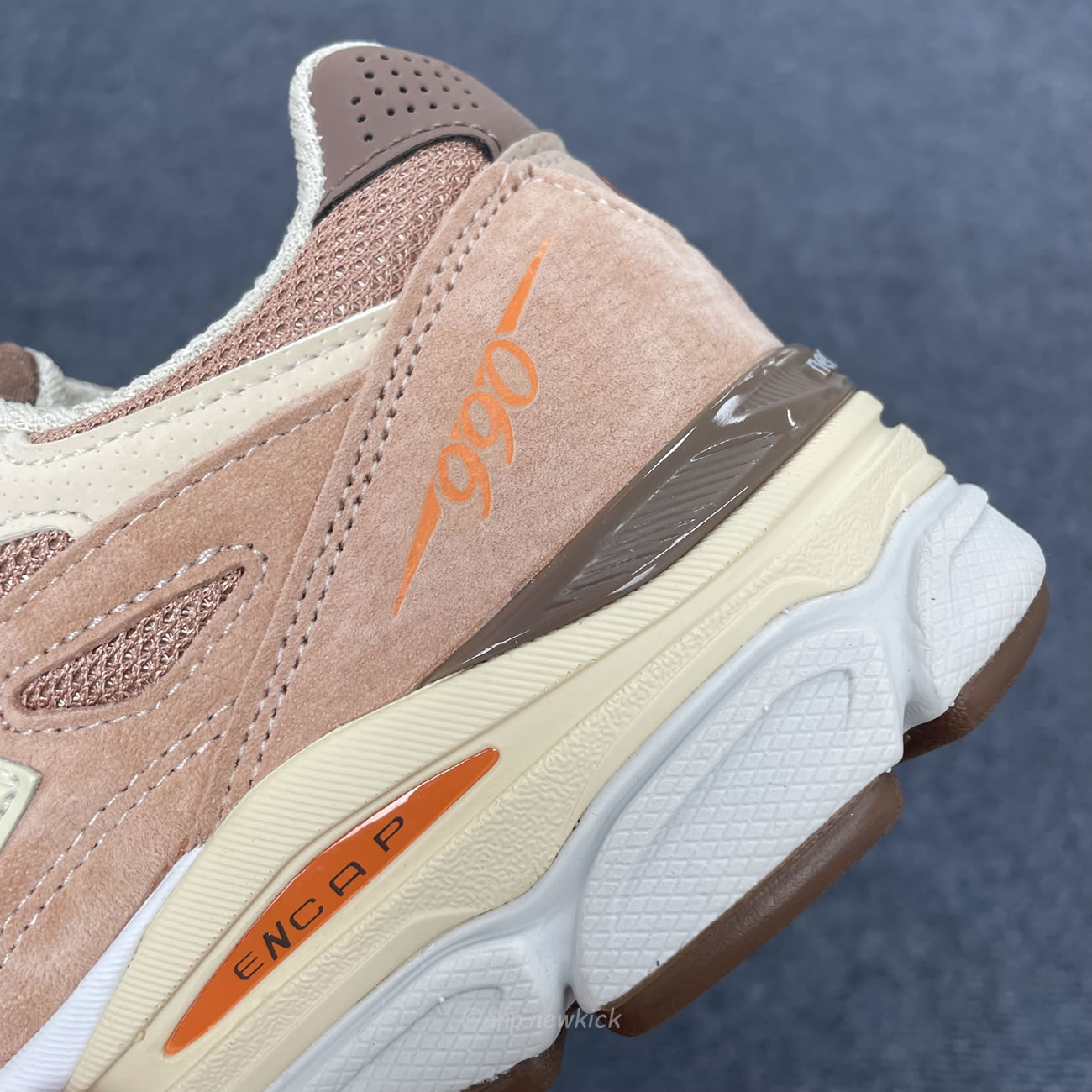 New Balance 990v3 Miusa Size Exclusive Orange Cream M990sz3 (7) - www.newkick.org