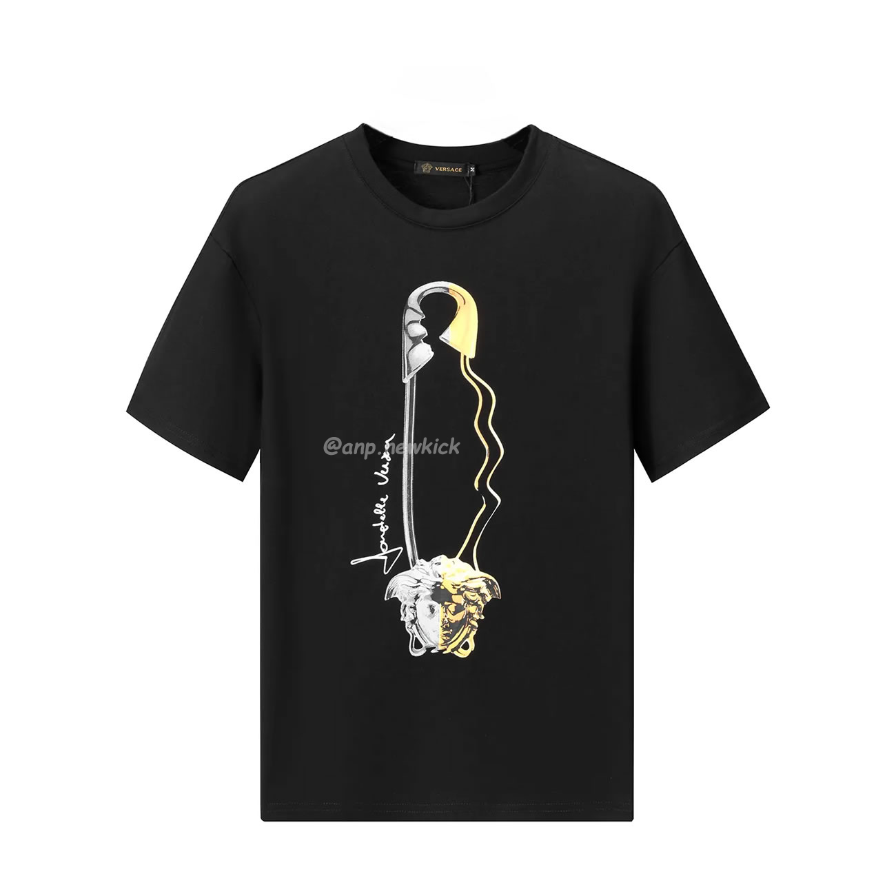 Versace Pattern Medusa Logo Printed Cotton T Shirt (13) - www.newkick.org Versace Pattern Medusa Logo Printed Cotton T Shirt (13) - www.newkick.org