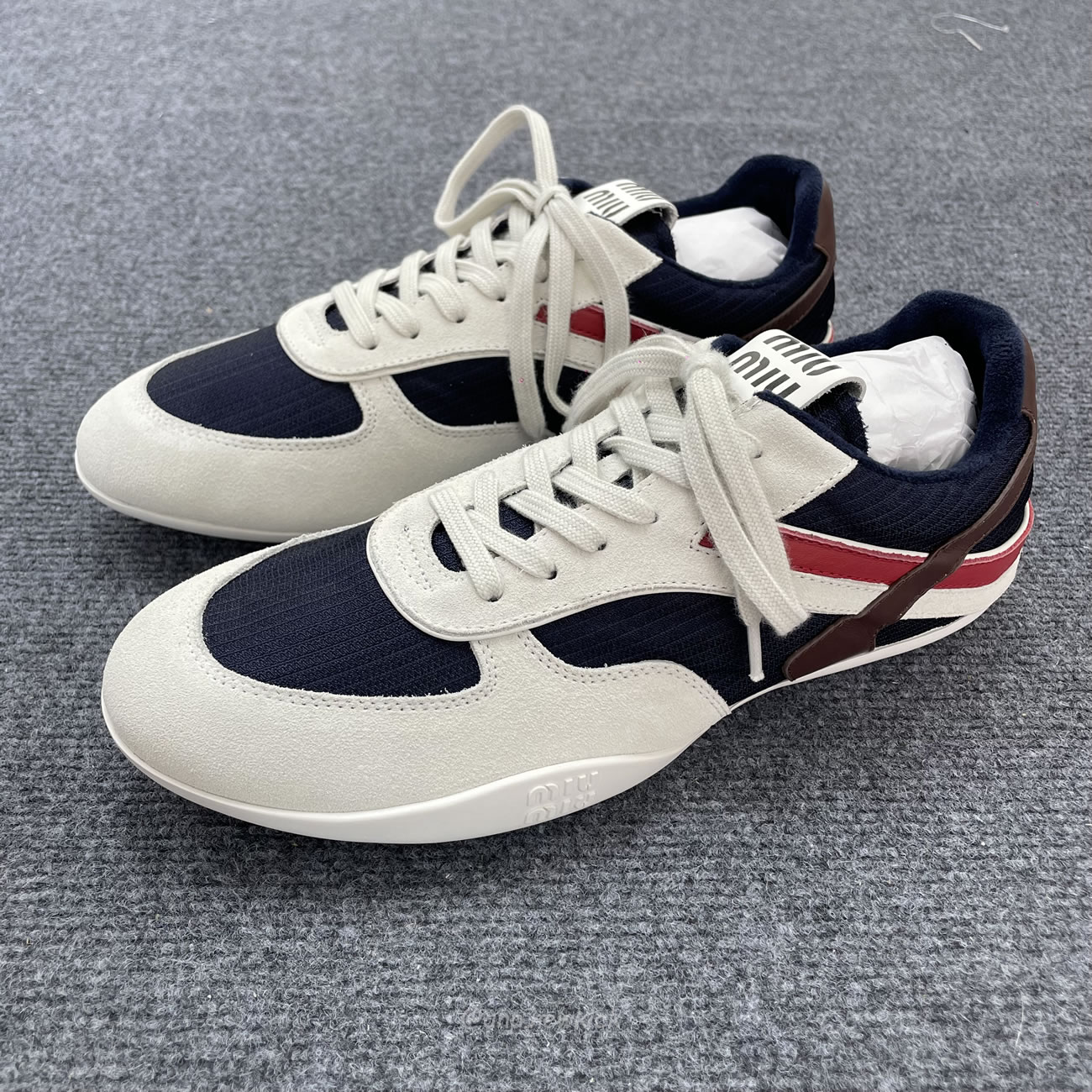 Miu Miu Baltic Blue Amaranth Suede Sneakers (7) - www.newkick.org Miu Miu Baltic Blue Amaranth Suede Sneakers (7) - www.newkick.org