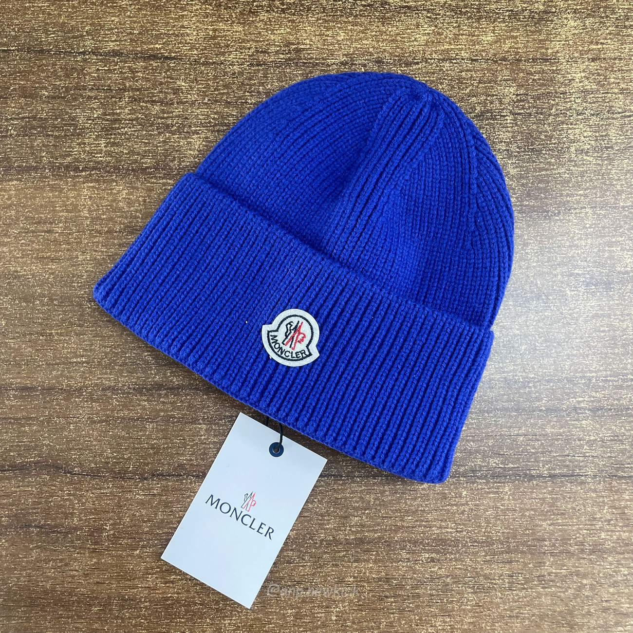 Moncler Logo Patch Ribbed Knit Beanie Black Blue (6) - www.newkick.org Moncler Logo Patch Ribbed Knit Beanie Black Blue (6) - www.newkick.org