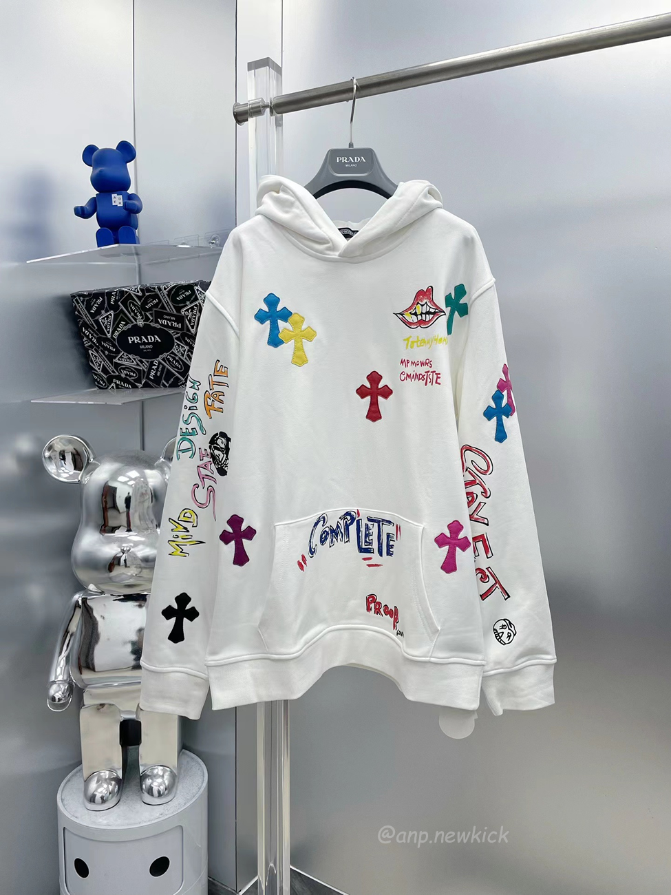 Chrome Hearts Multi Color Cross Hoodie Black White Gray (16) - www.newkick.vip Chrome Hearts Multi Color Cross Hoodie Black White Gray (16) - www.newkick.vip