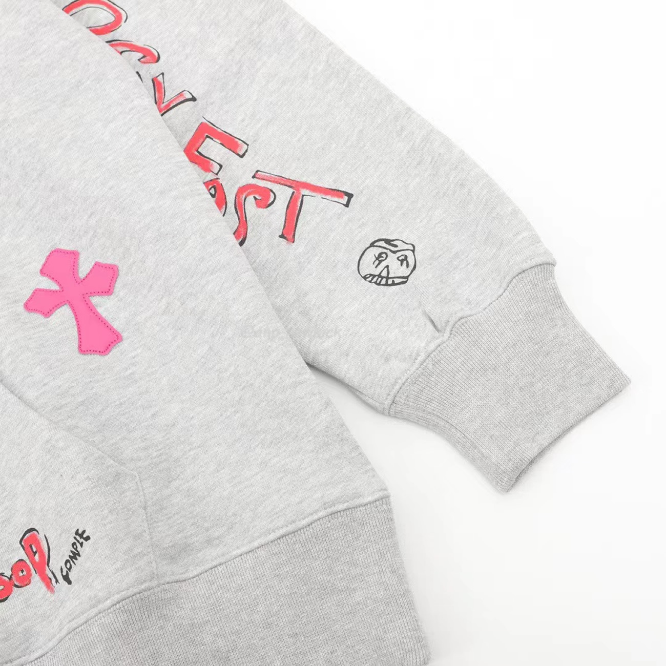 Chrome Hearts Multi Color Cross Hoodie Black White Gray (7) - www.newkick.vip Chrome Hearts Multi Color Cross Hoodie Black White Gray (7) - www.newkick.vip