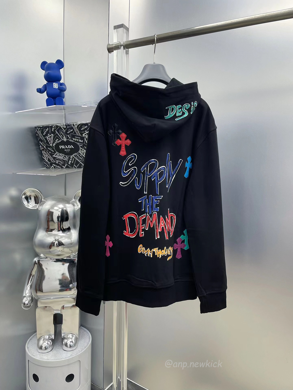 Chrome Hearts Multi Color Cross Hoodie Black White Gray (8) - www.newkick.vip Chrome Hearts Multi Color Cross Hoodie Black White Gray (8) - www.newkick.vip