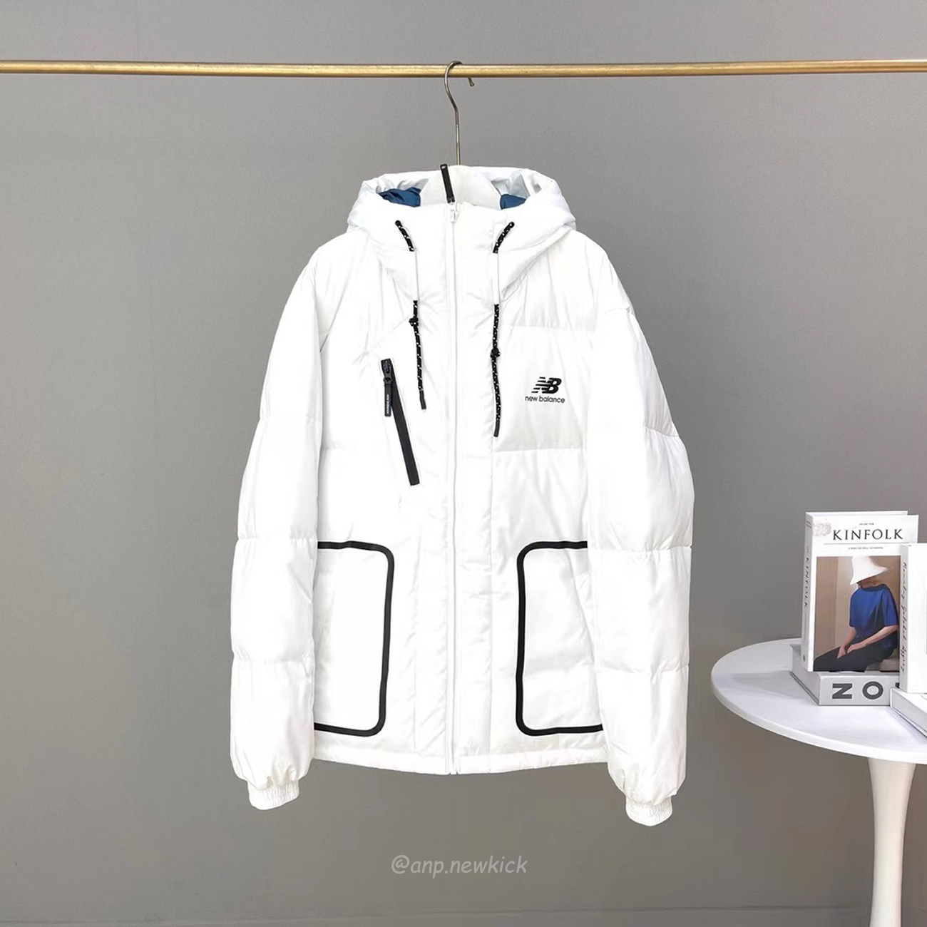 New Balance Nb Thickened Warm Down Jacket White Beige Black (10) - www.newkick.org New Balance Nb Thickened Warm Down Jacket White Beige Black (10) - www.newkick.org