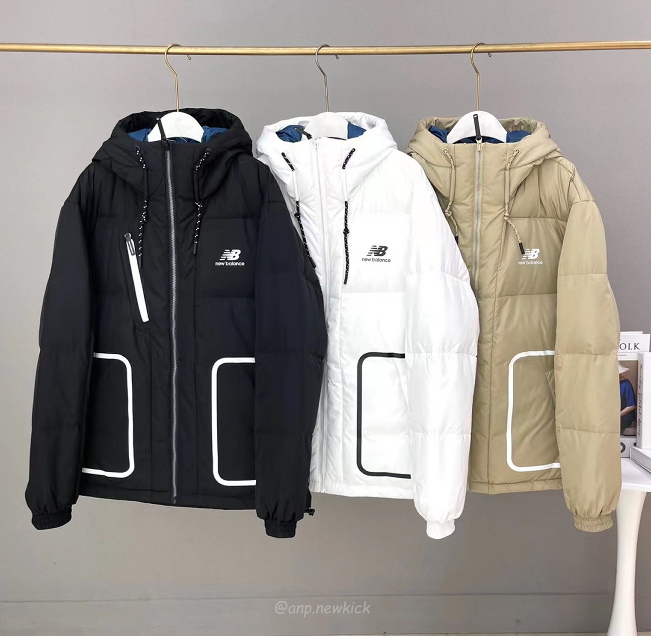 New Balance Nb Thickened Warm Down Jacket White Beige Black (2) - www.newkick.org New Balance Nb Thickened Warm Down Jacket White Beige Black (2) - www.newkick.org