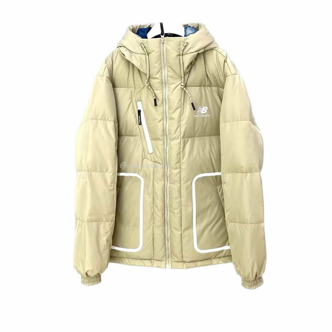 New Balance Nb Thickened Warm Down Jacket White Beige Black (4) - www.newkick.org New Balance Nb Thickened Warm Down Jacket White Beige Black (4) - www.newkick.org