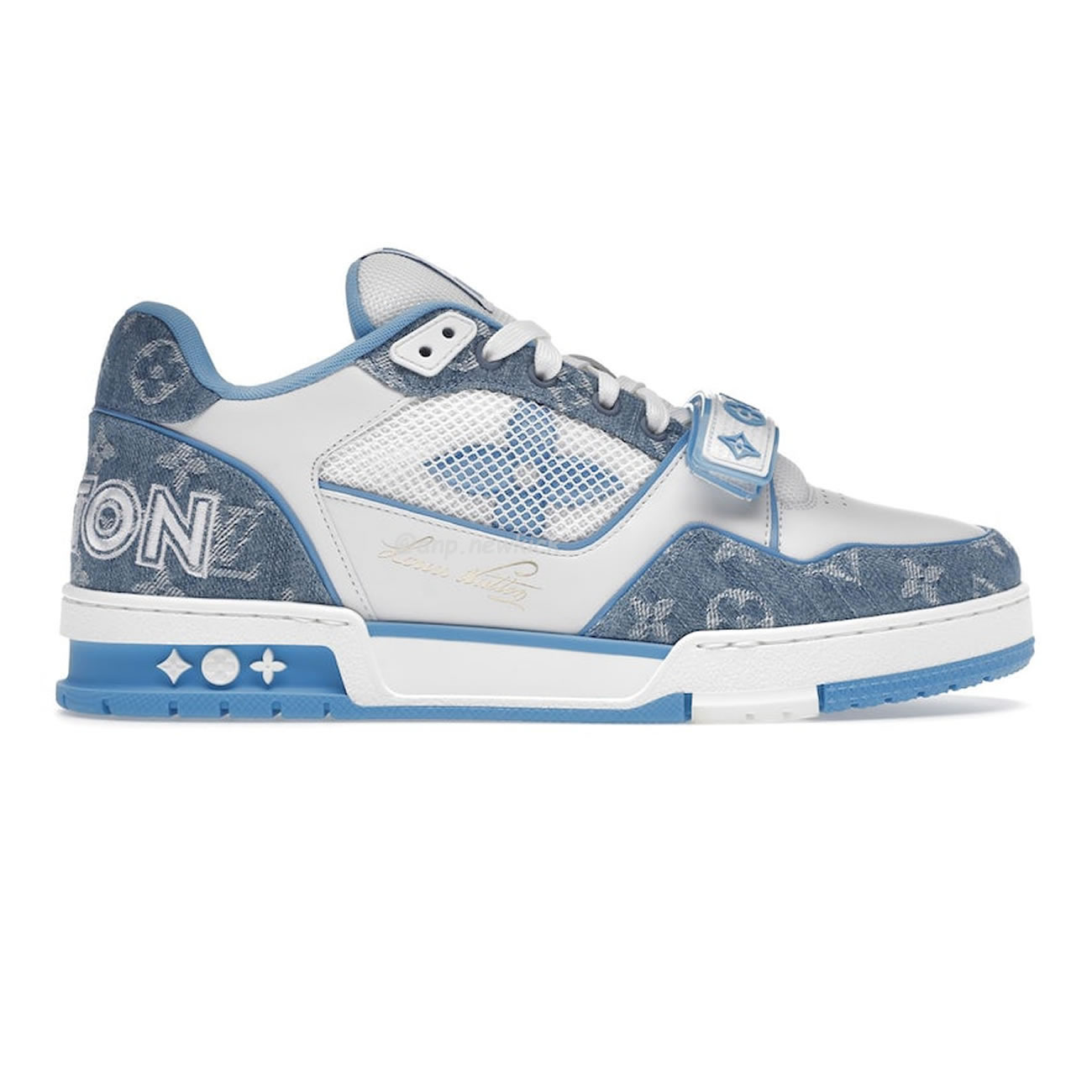 Monogram Denim White Blue(1) - www.newkick.org Monogram Denim White Blue(1) - www.newkick.org