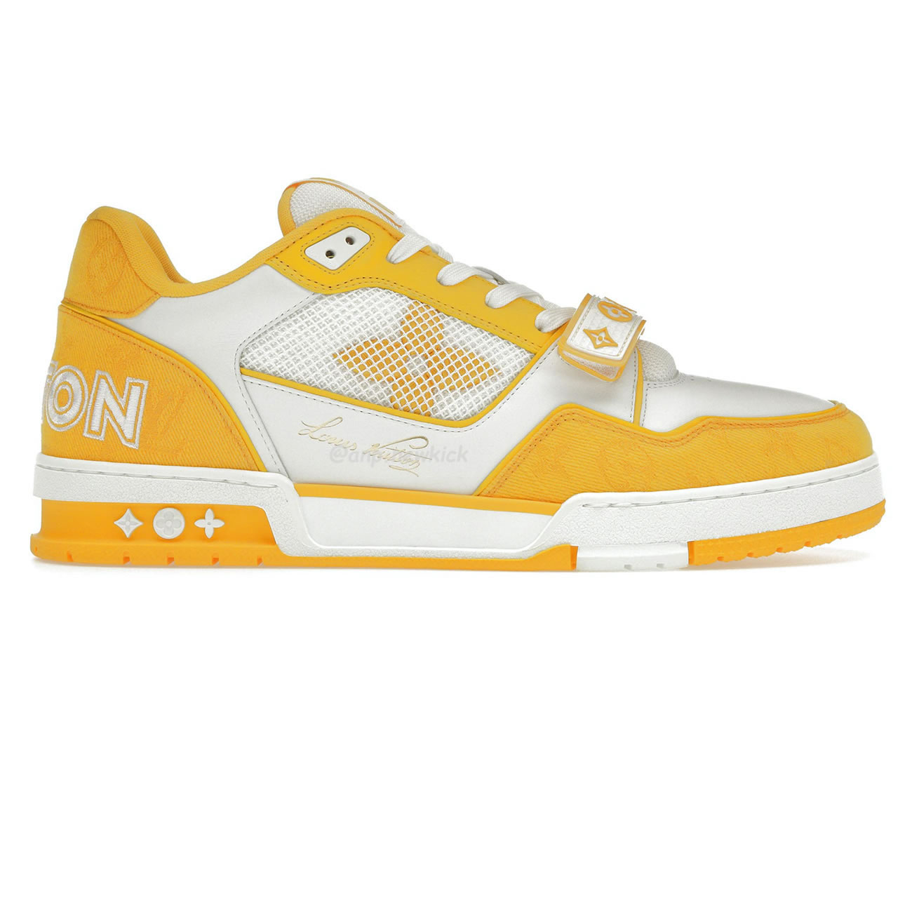 Monogram Denim Yellow(1) - www.newkick.org Monogram Denim Yellow(1) - www.newkick.org