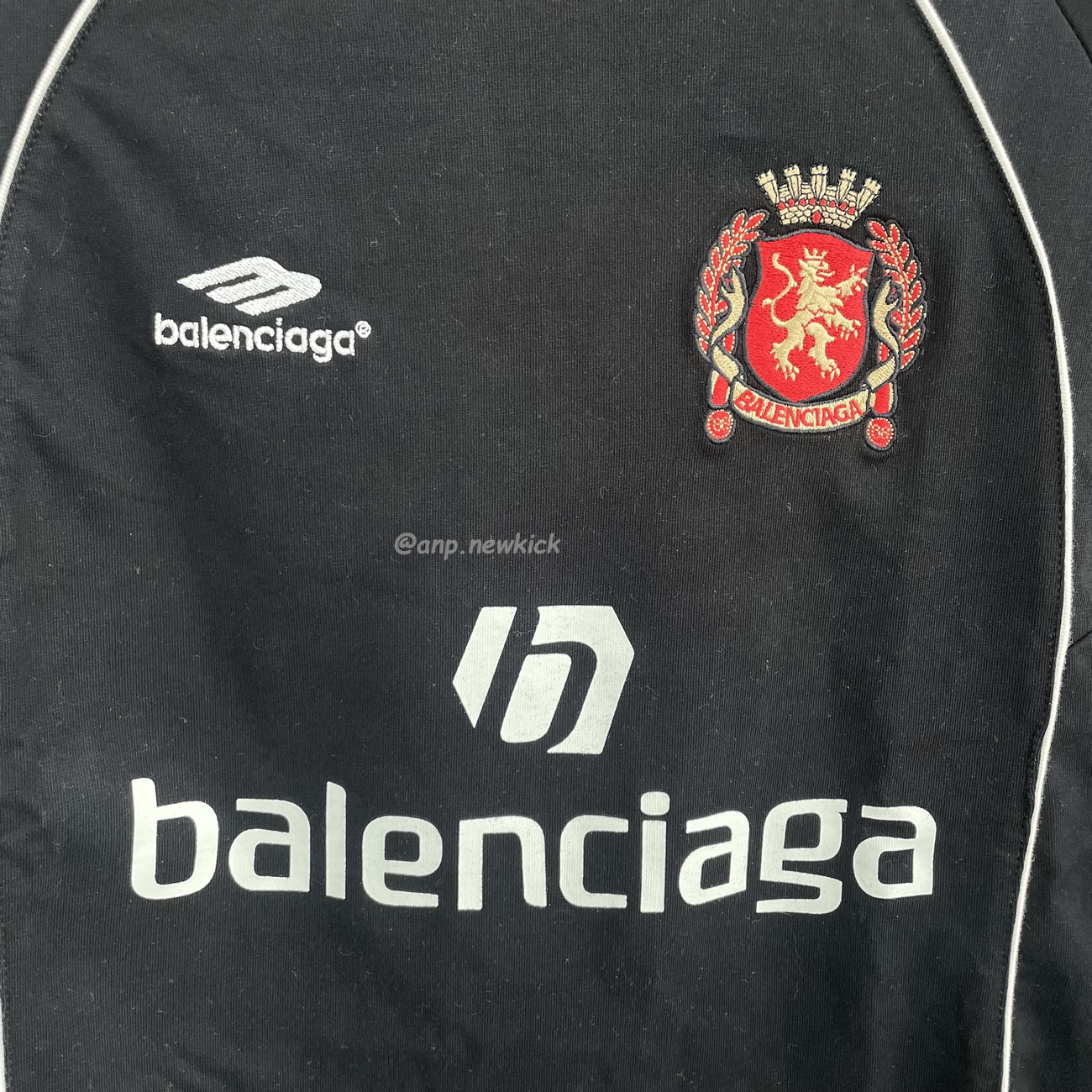 Balenciaga Black Soccer Long Sleeve Jersey T Shirt (13) - www.newkick.org Balenciaga Black Soccer Long Sleeve Jersey T Shirt (13) - www.newkick.org